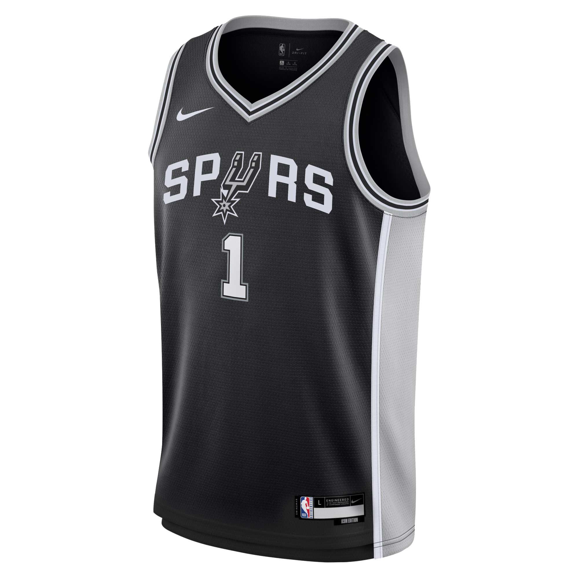 Victor Wembanyama San Antonio Spurs Swingman Icon Jersey - Youth