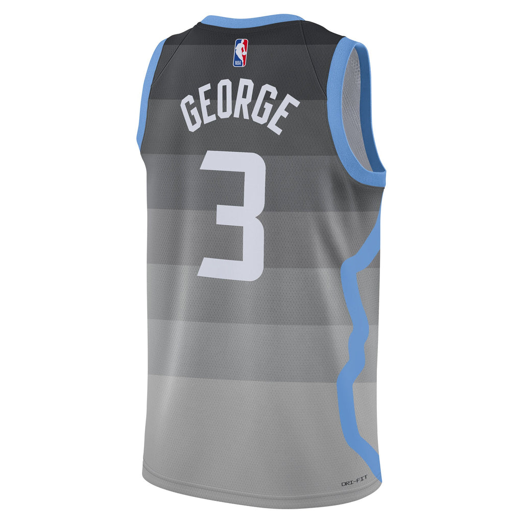 Keyonte George Utah Jazz 2025/26 City Edition Swingman Jersey - Gray - Unisex