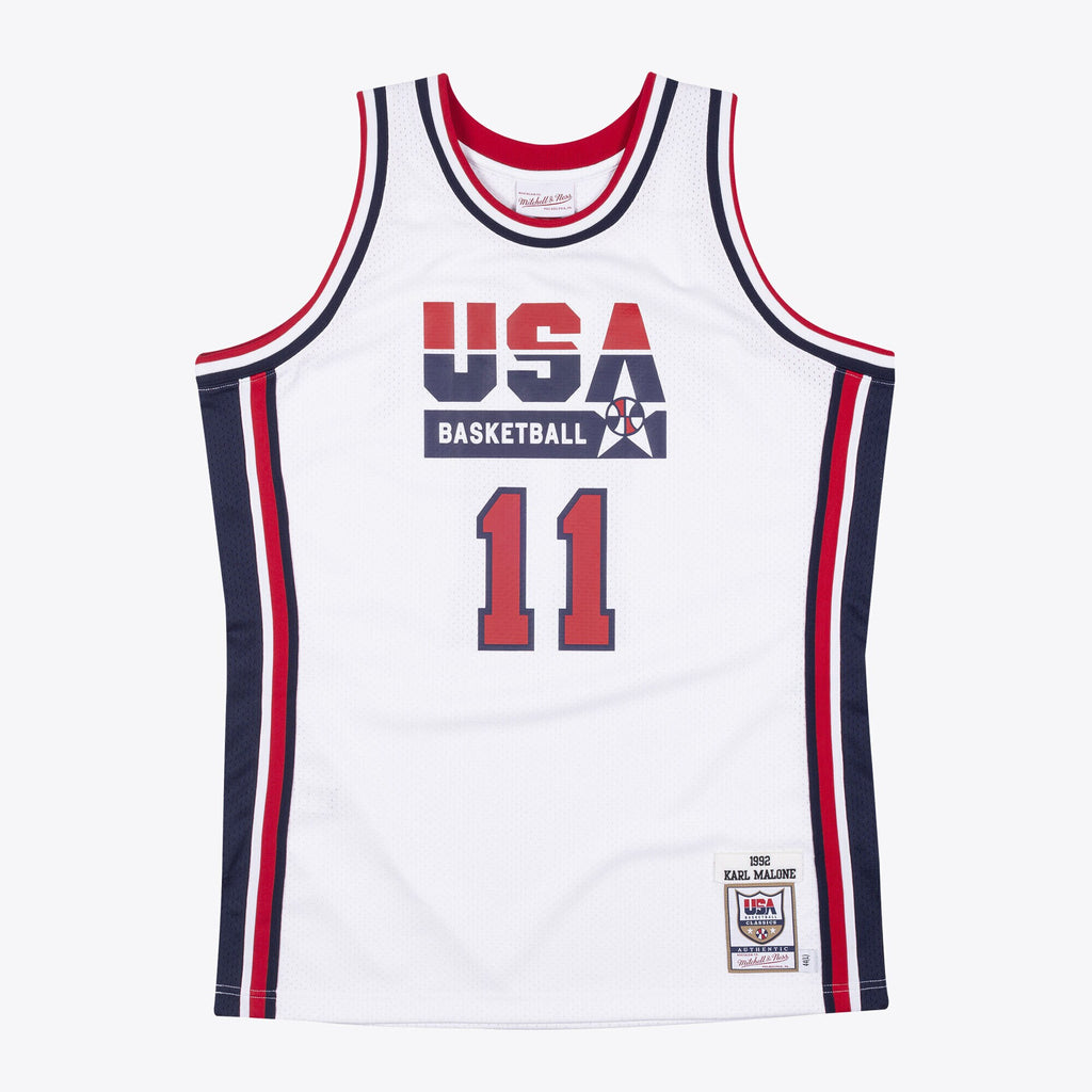 Karl Malone USA Basketball 1992 Authentic Jersey