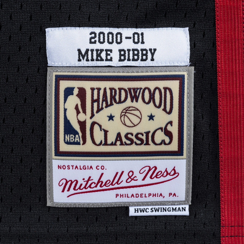 Mike Bibby Vancouver Grizzlies 2000 Authentic Swingman Jersey - Black