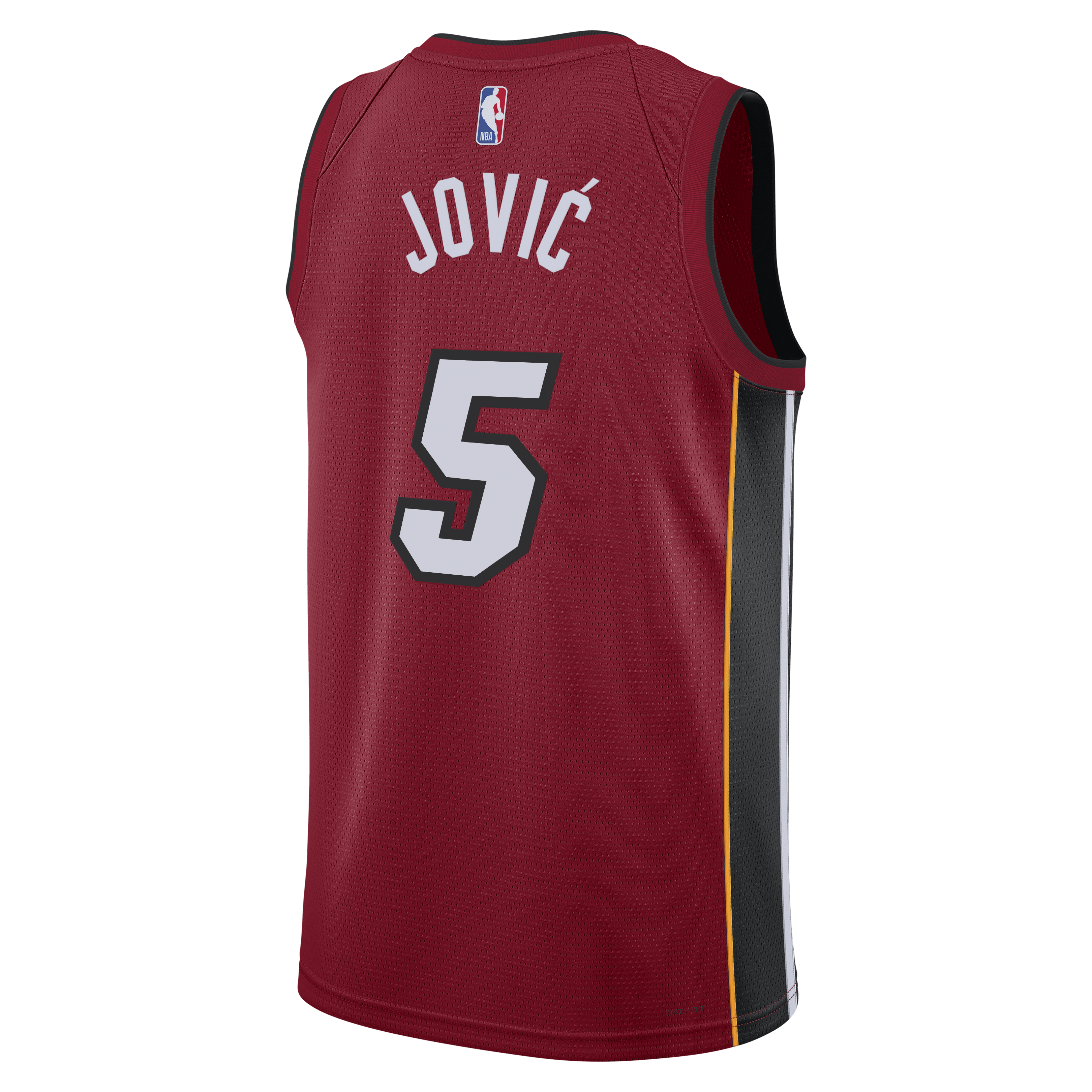 Nikola Jović Miami Heat Statement Edition Swingman Jersey - Red - Unisex