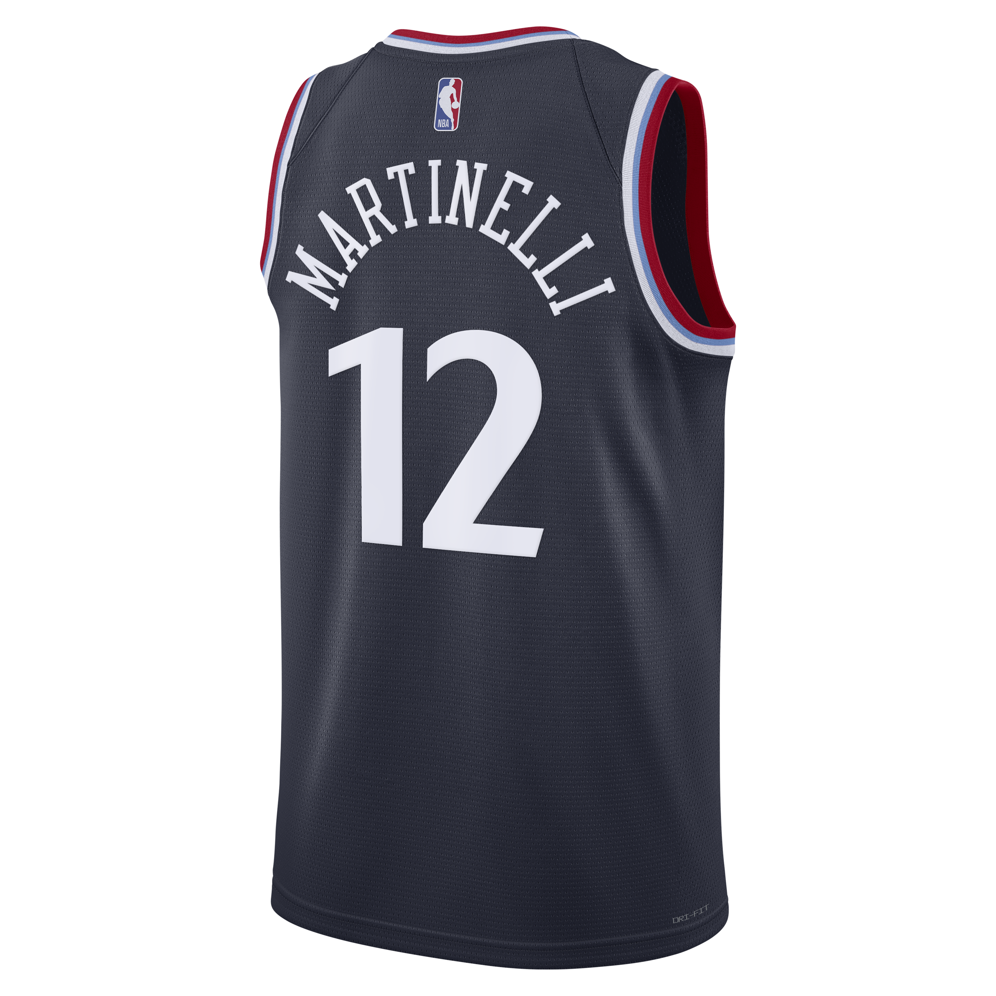 Nick Martinelli Los Angeles Clippers Icon Edition Replica Swingman Jersey - Navy - Unisex