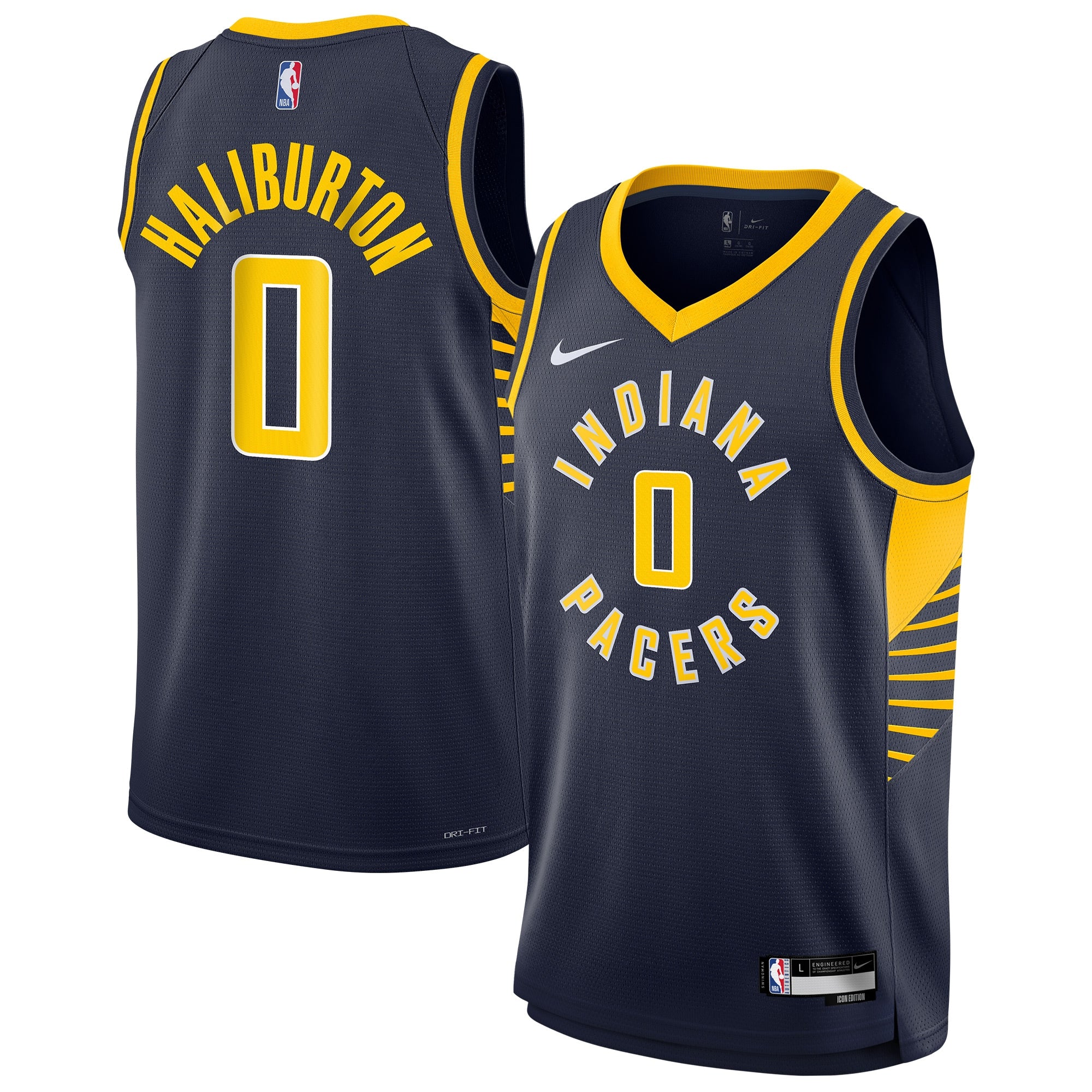 Tyrese Haliburton Indiana Pacers Swingman Icon Jersey - Youth