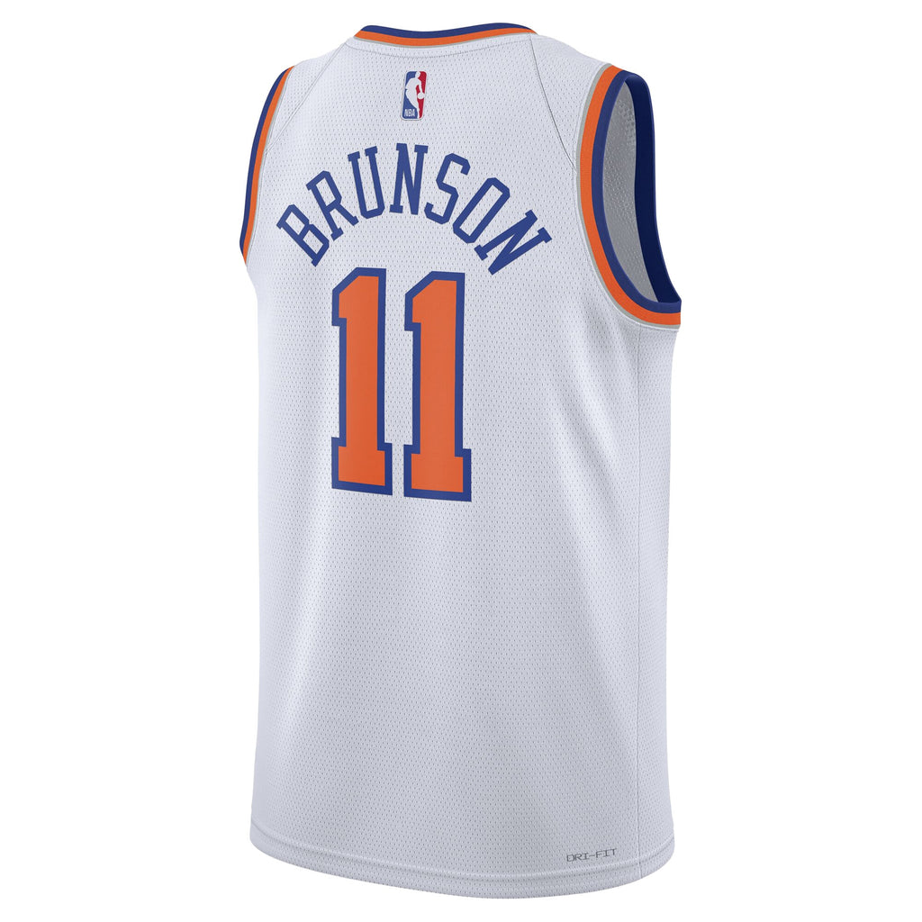 Jalen Brunson New York Knicks Swingman Association Jersey - Unisex