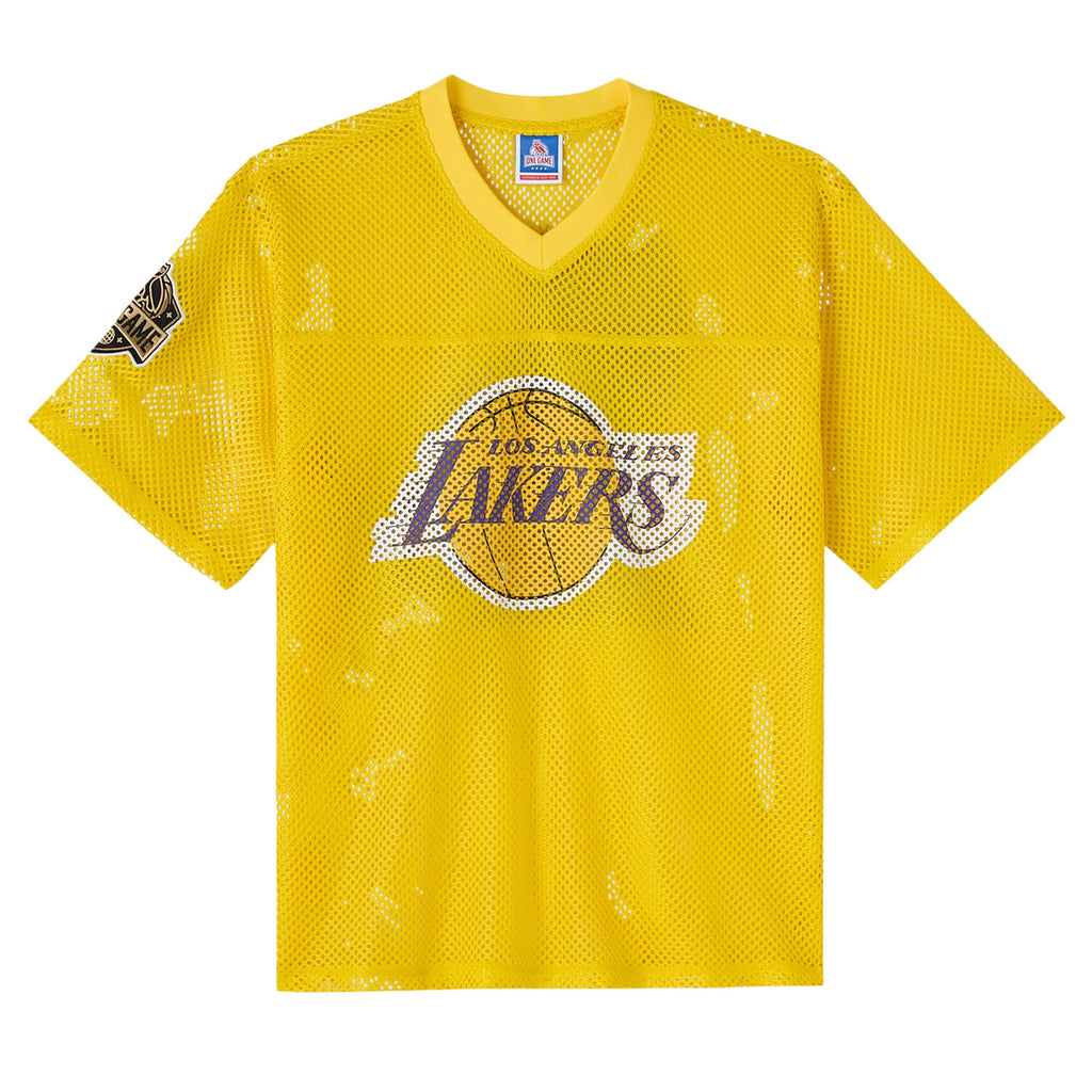 Los Angeles Lakers OVO Mesh Football Jersey - Mens