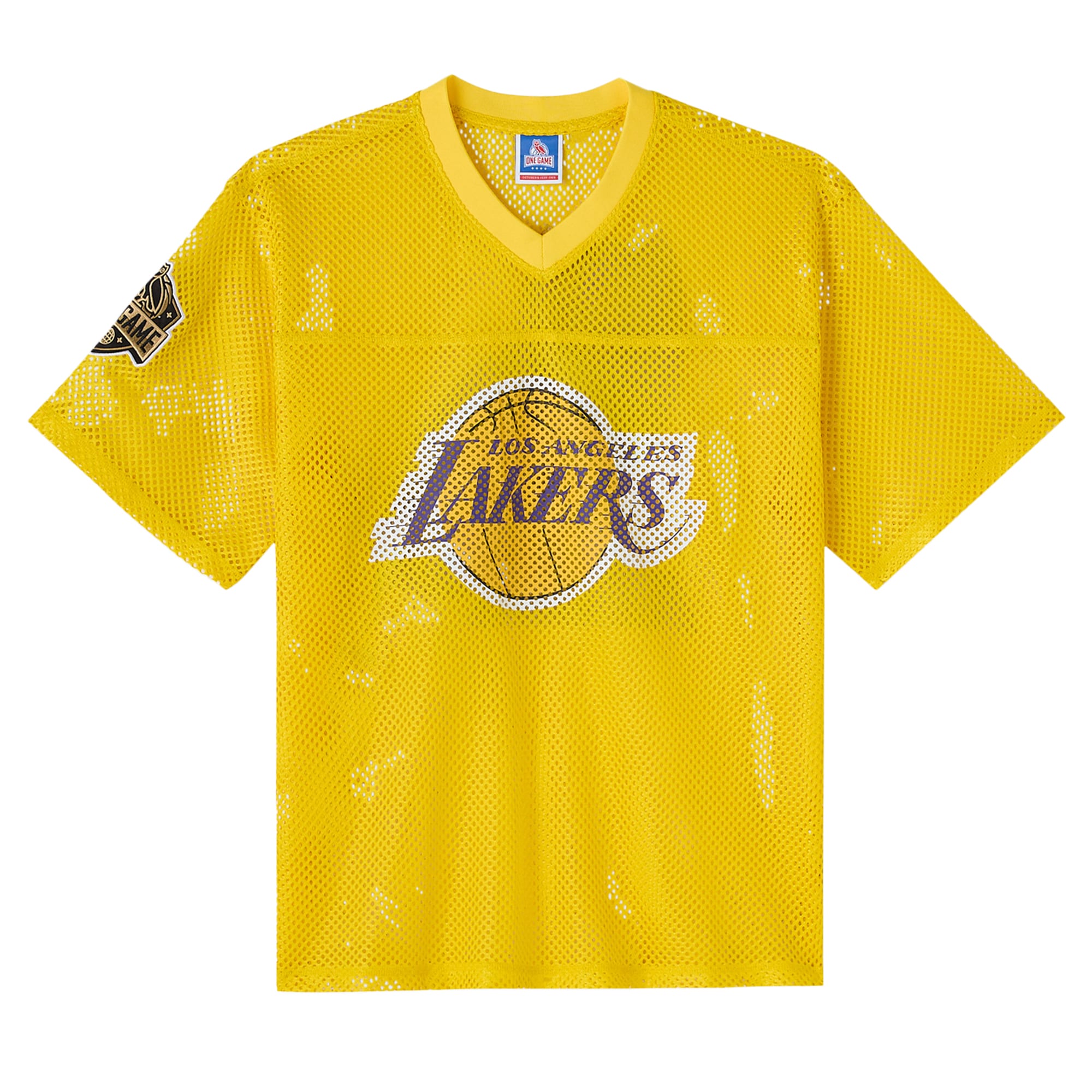 Los Angeles Lakers OVO Mesh Football Jersey - Mens