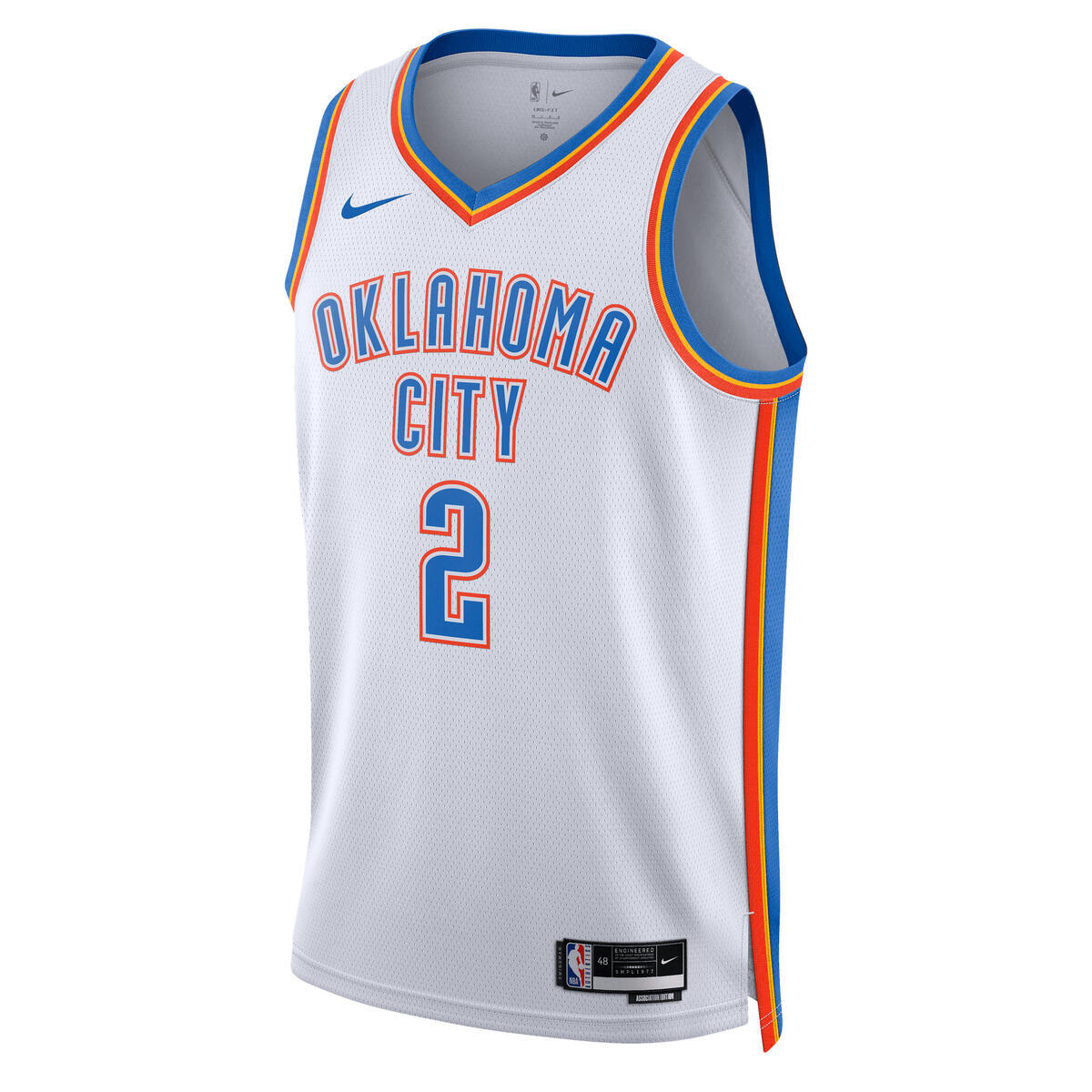 Shai Gilgeous-Alexander Oklahoma City Thunder Swingman Association Jersey - Unisex