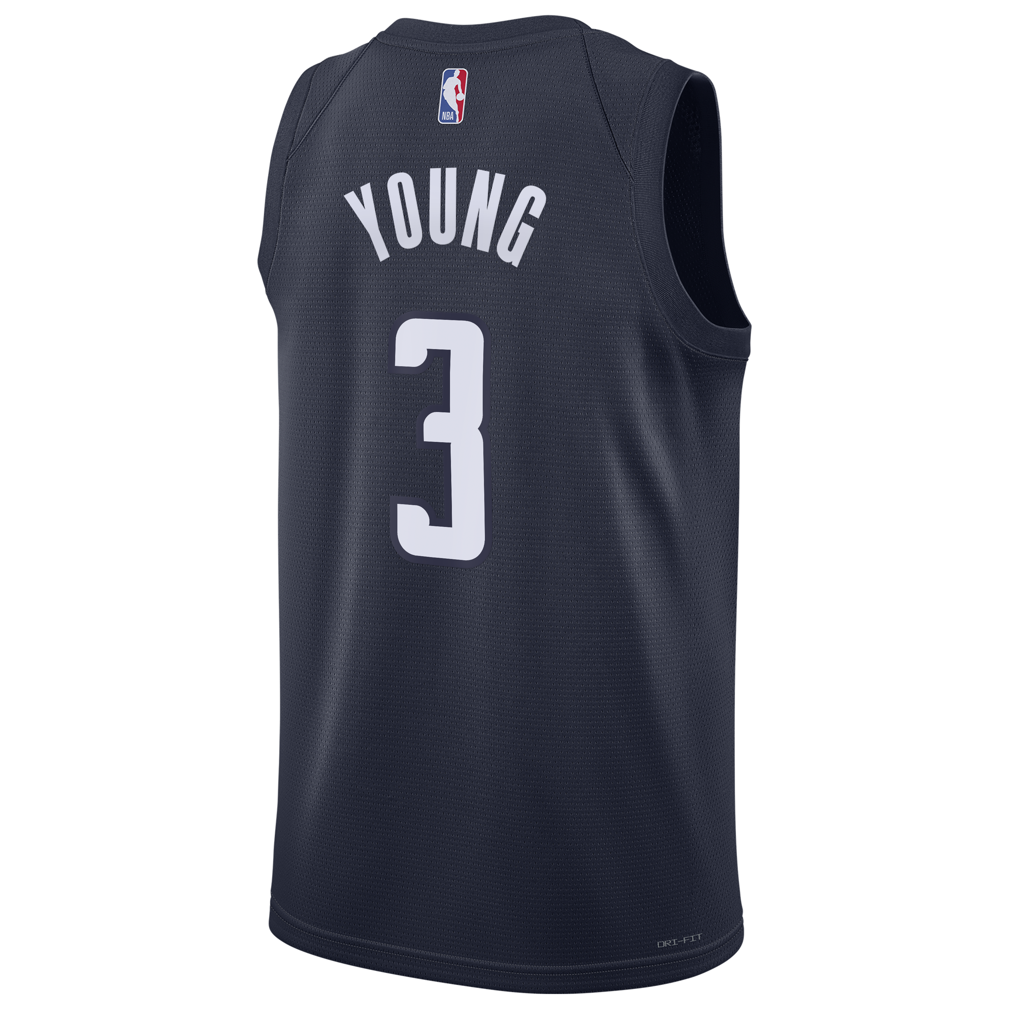 Trae Young Washington Wizards Statement Edition Swingman Jersey - Navy - Mens