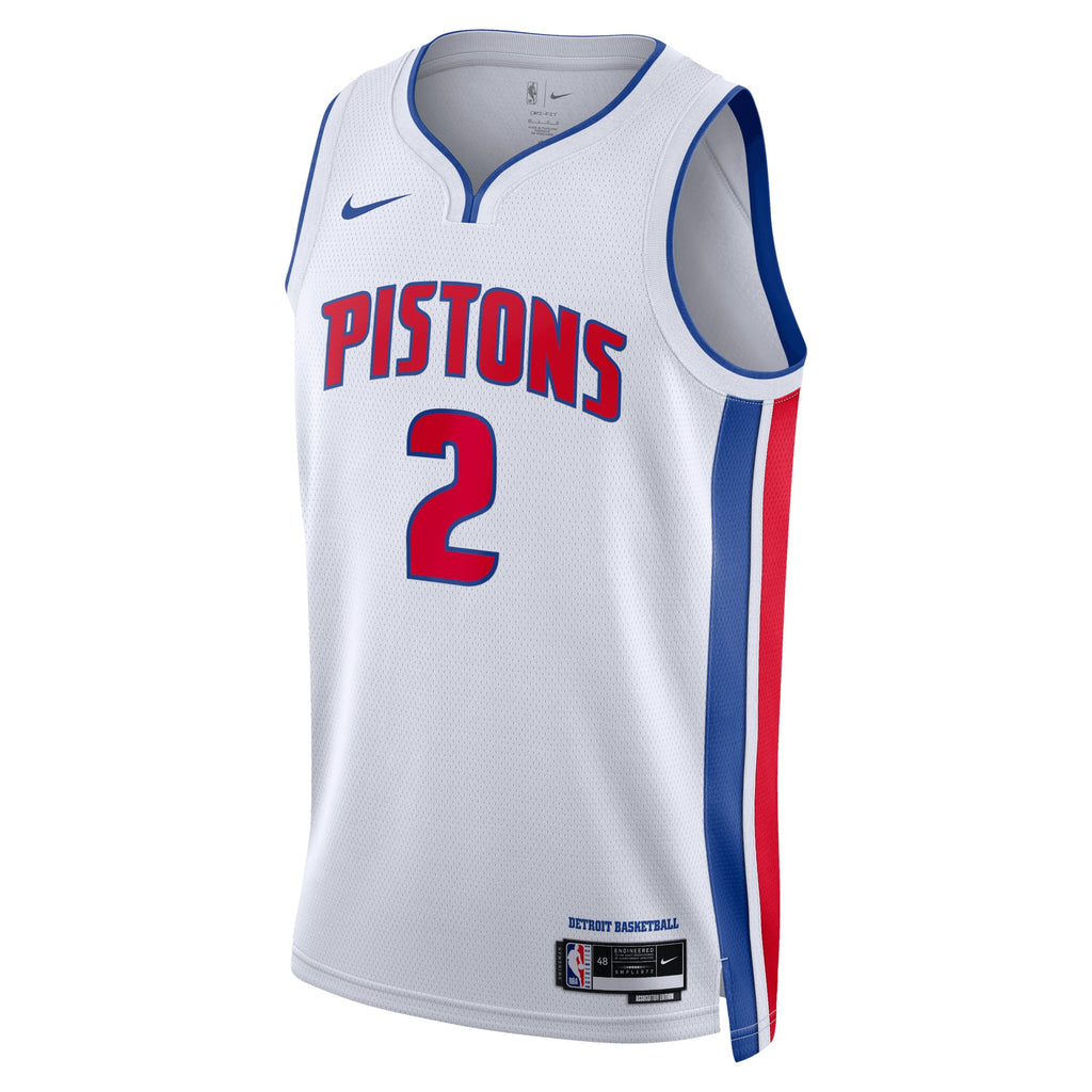 Cade Cunningham Detroit Pistons Association Edition Swingman Jersey - White - Unisex