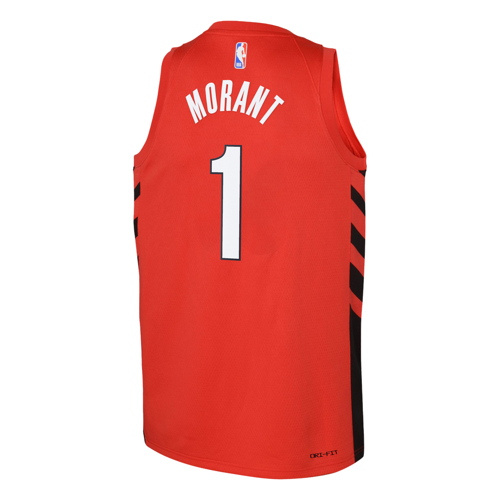 Ja Morant Portland Trail Blazers Statement Edition Swingman Jersey - Red - Youth