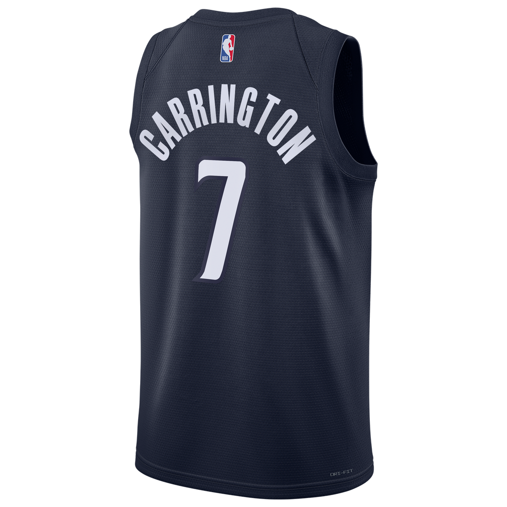 Bub Carrington Washington Wizards Statement Edition Swingman Jersey - Navy - Mens