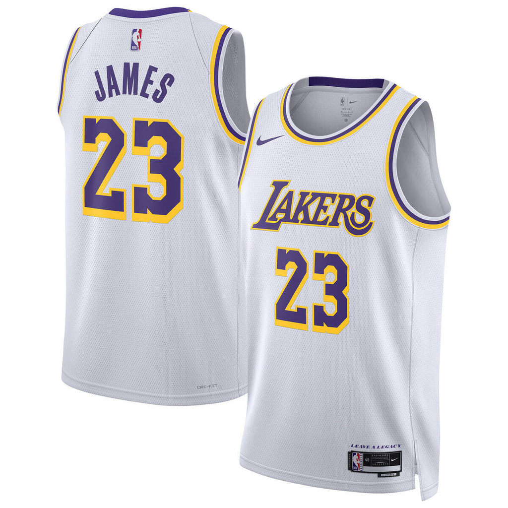 LeBron James Los Angeles Lakers Swingman Association Jersey - Unisex