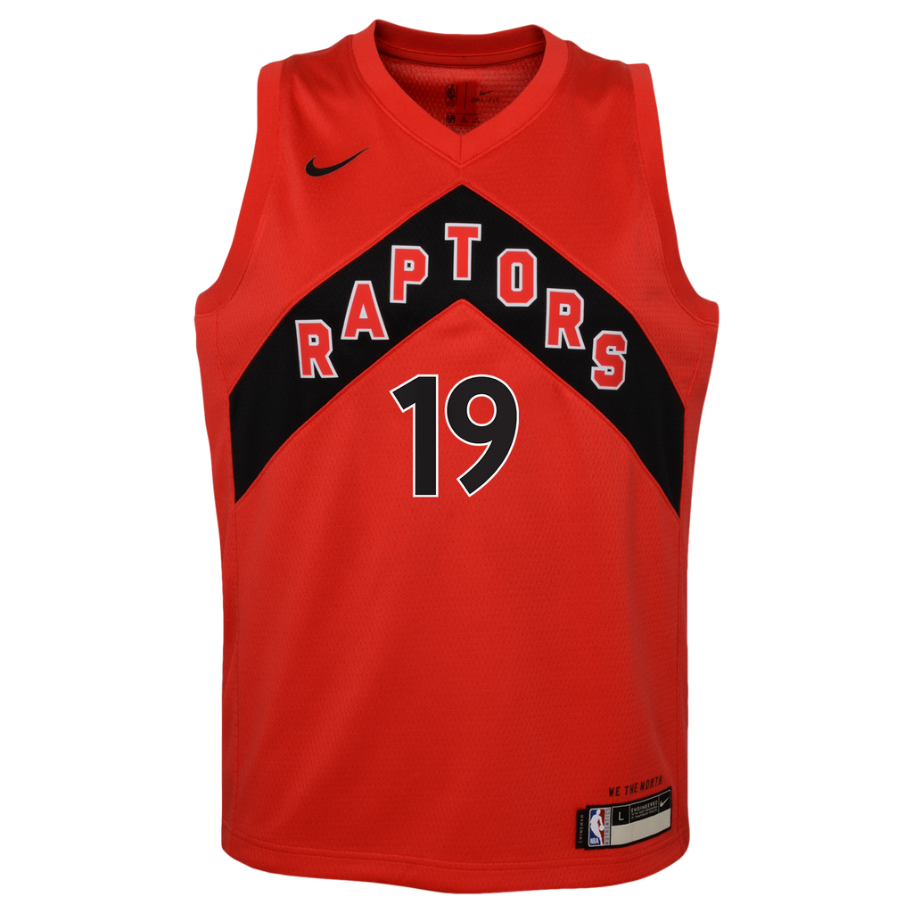 Jakob Poeltl Toronto Raptors Icon Edition Swingman Jersey - Red - Youth