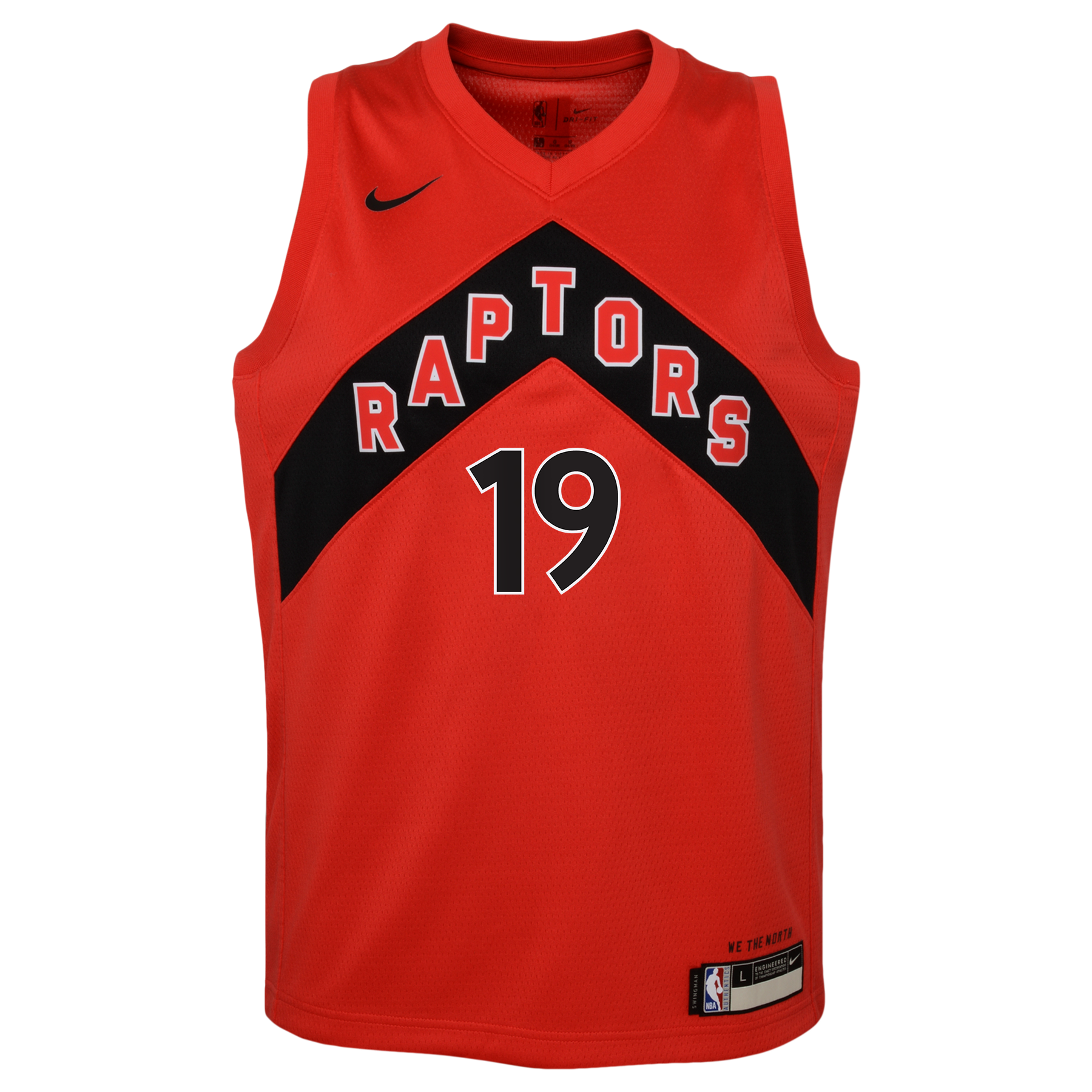 Jakob Poeltl Toronto Raptors Icon Edition Swingman Jersey - Red - Youth