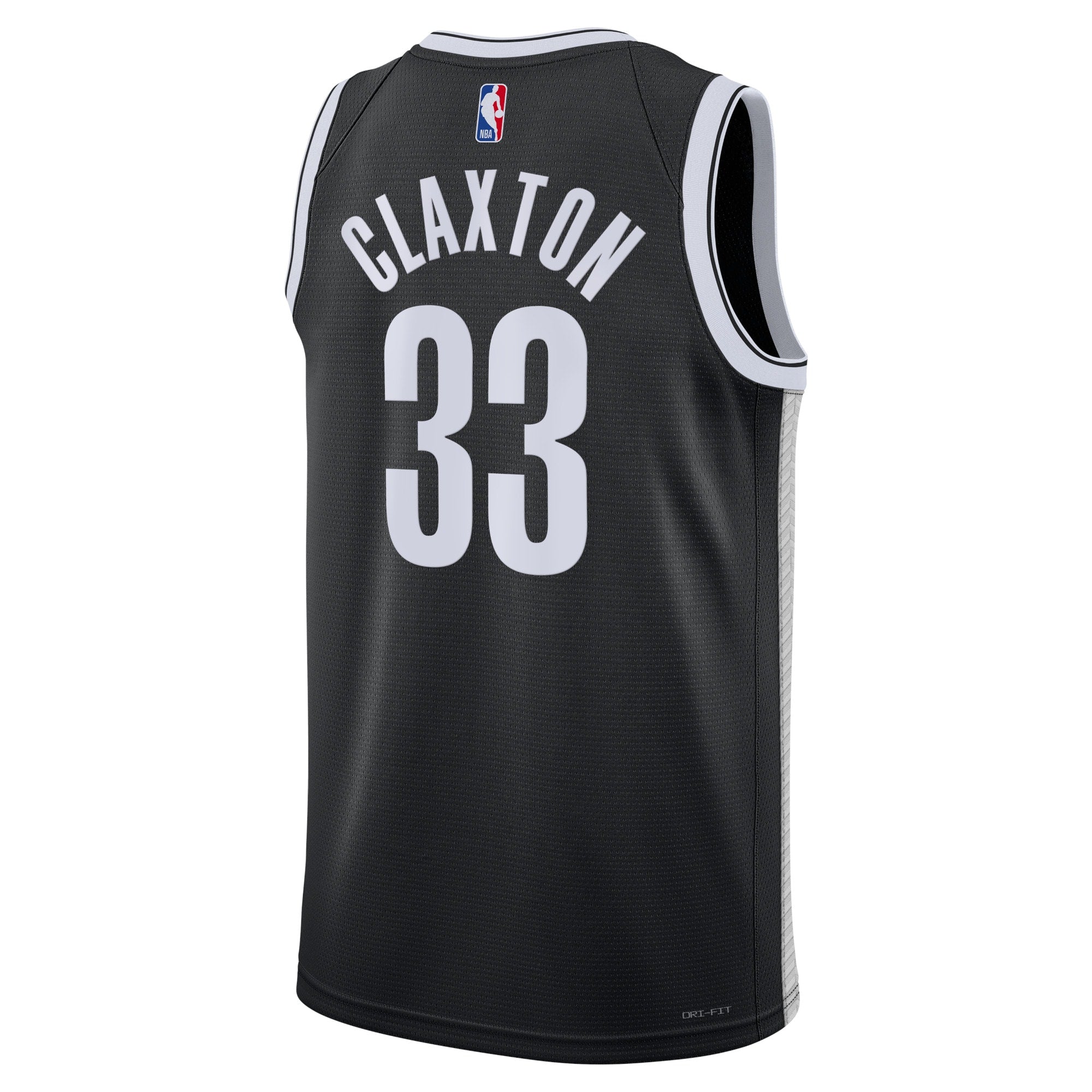 Nic Claxton Brooklyn Nets Icon Edition Swingman Jersey - Black - Unisex