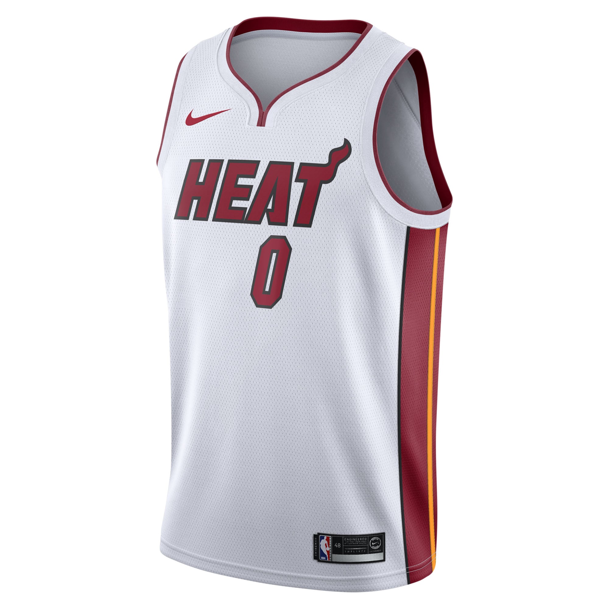 Simone Fontecchio Miami Heat Association Edition Swingman Jersey - White - Youth