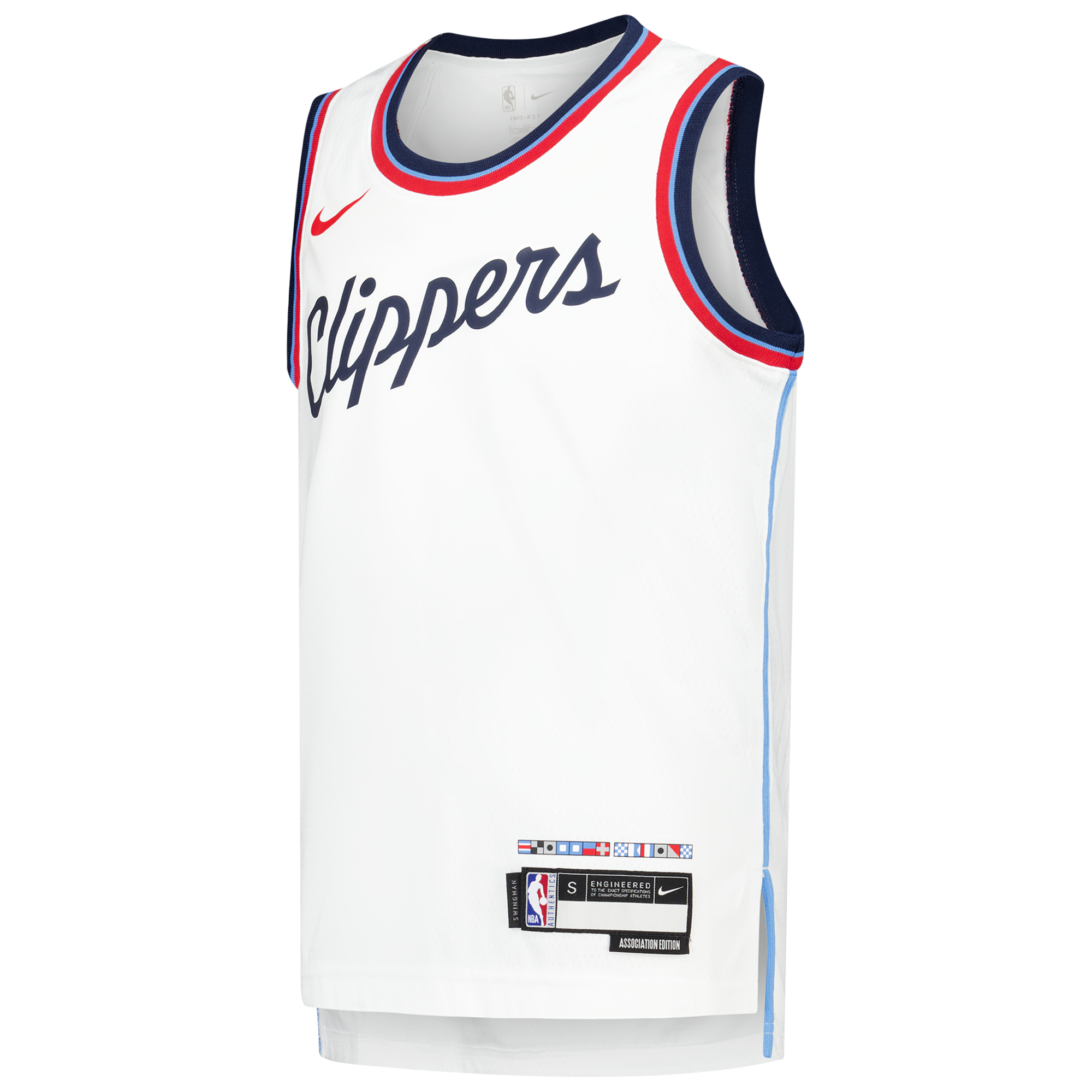 Los Angeles Clippers Replica Association Wordmark Jersey - Youth