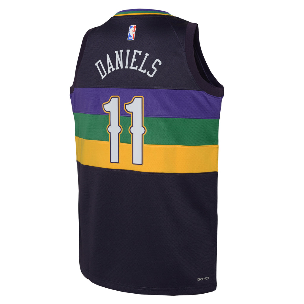 Dyson Daniels New Orleans Pelicans City Edition Swingman Jersey - Purple - Youth