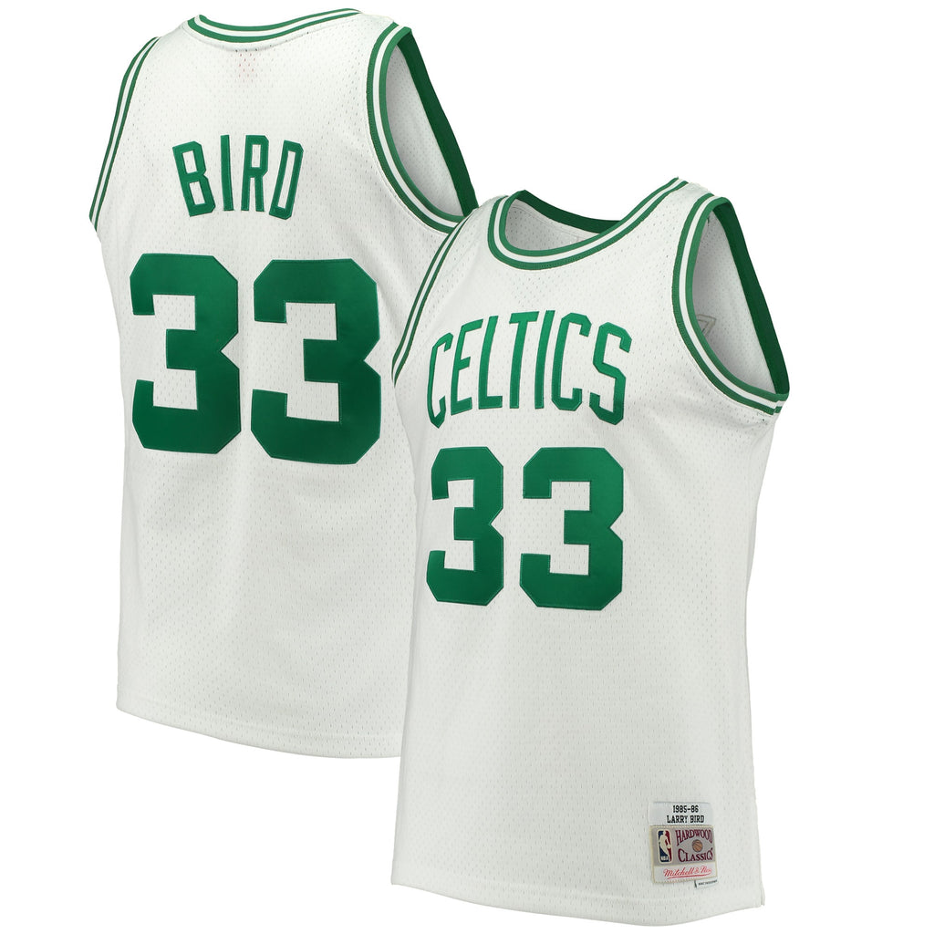 Larry Bird Boston Celtics 1985-86 Hardwood Classics Swingman Jersey - Mens