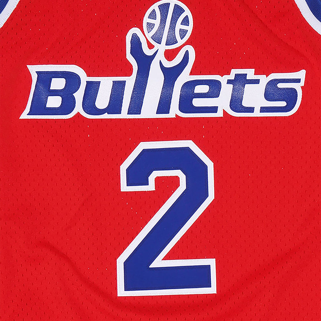 Chris Webber Washington Bullets 1994 Hardwood Classics Swingman Road Jersey - Scarlett - Mens