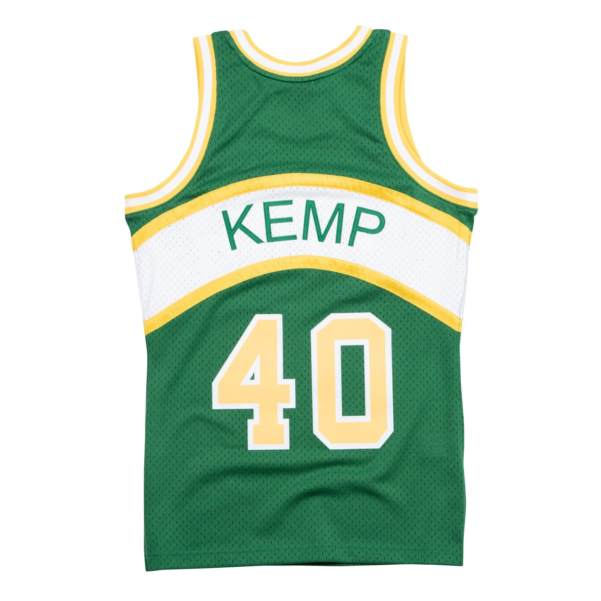 Shawn Kemp Seattle Supersonics Hardwood Classics Swingman Road Jersey - Mens