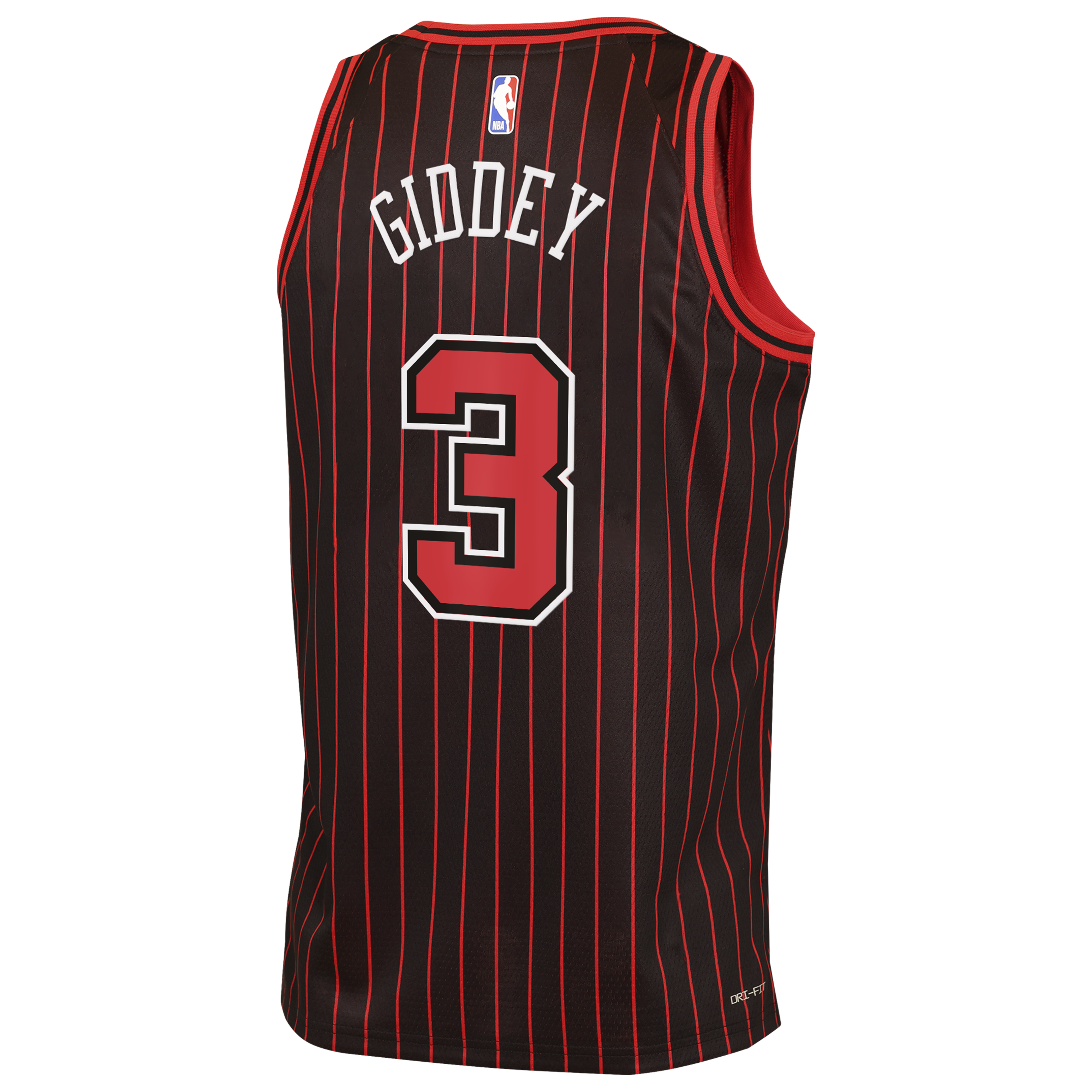 Josh Giddey Chicago Bulls Statement Edition Jersey - Black - Youth