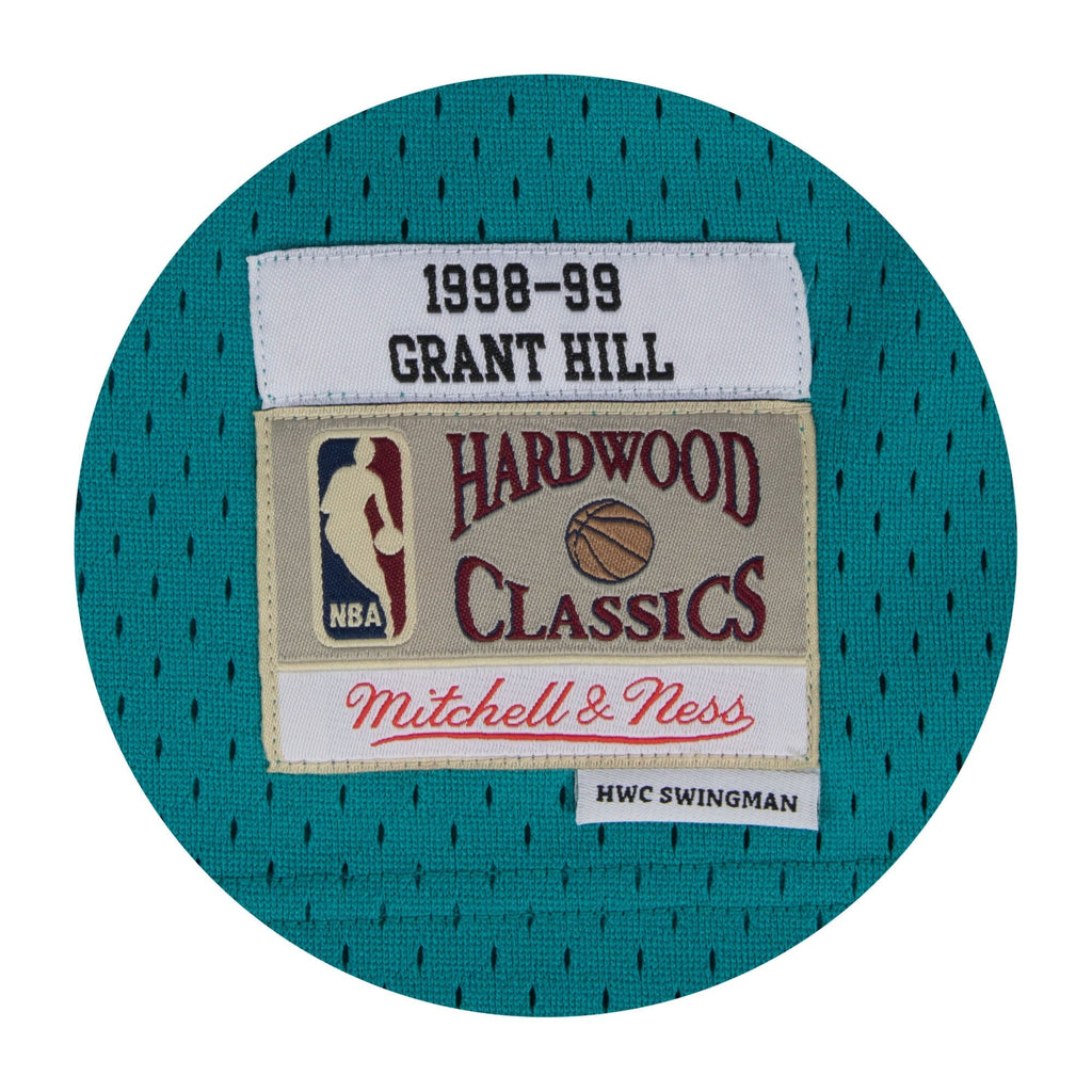 Grant Hill Detroit Pistons 1998-99 Swingman Road Jersey