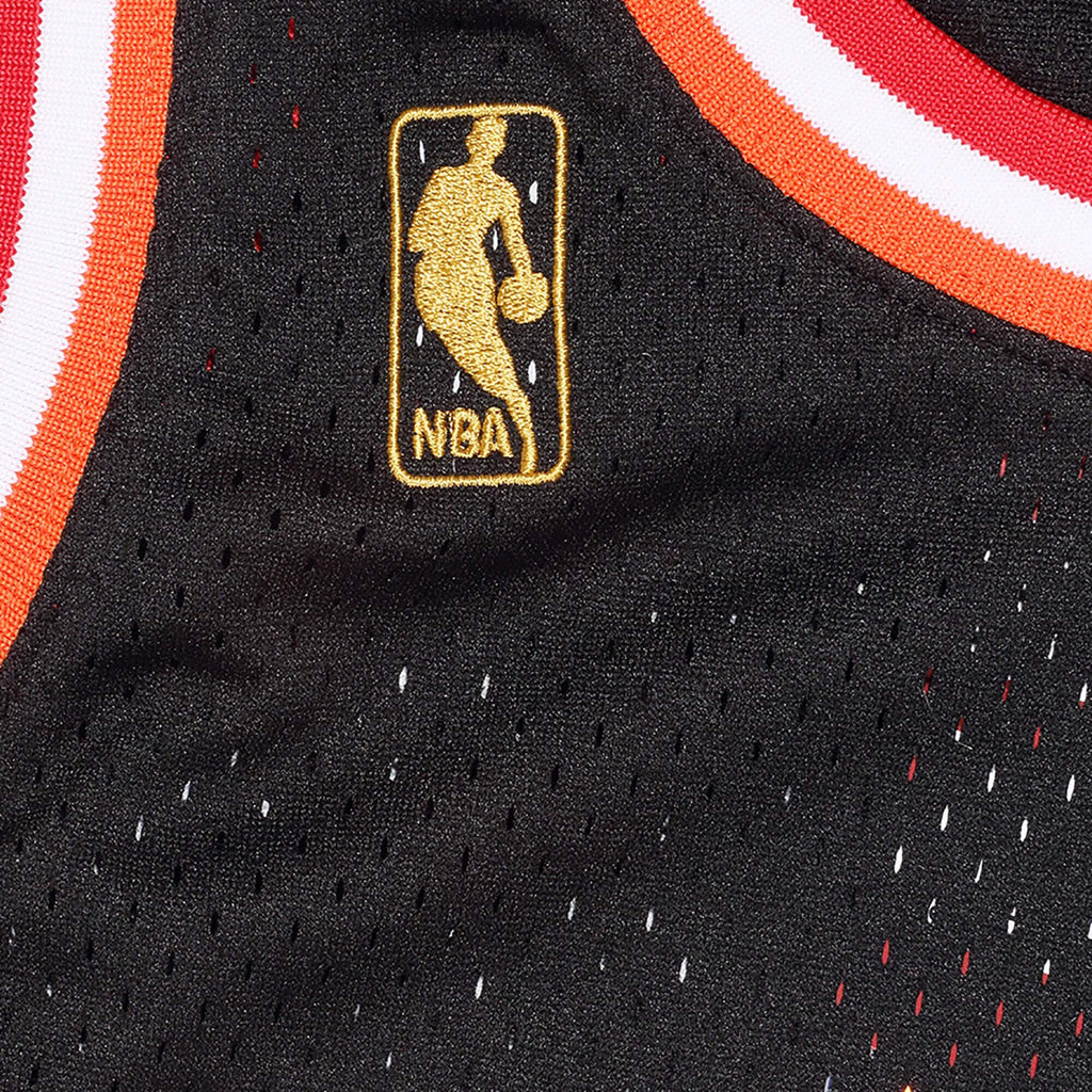 Alonzo Mourning Miami Heat Hardwood Classics Swingman Jersey - Mens
