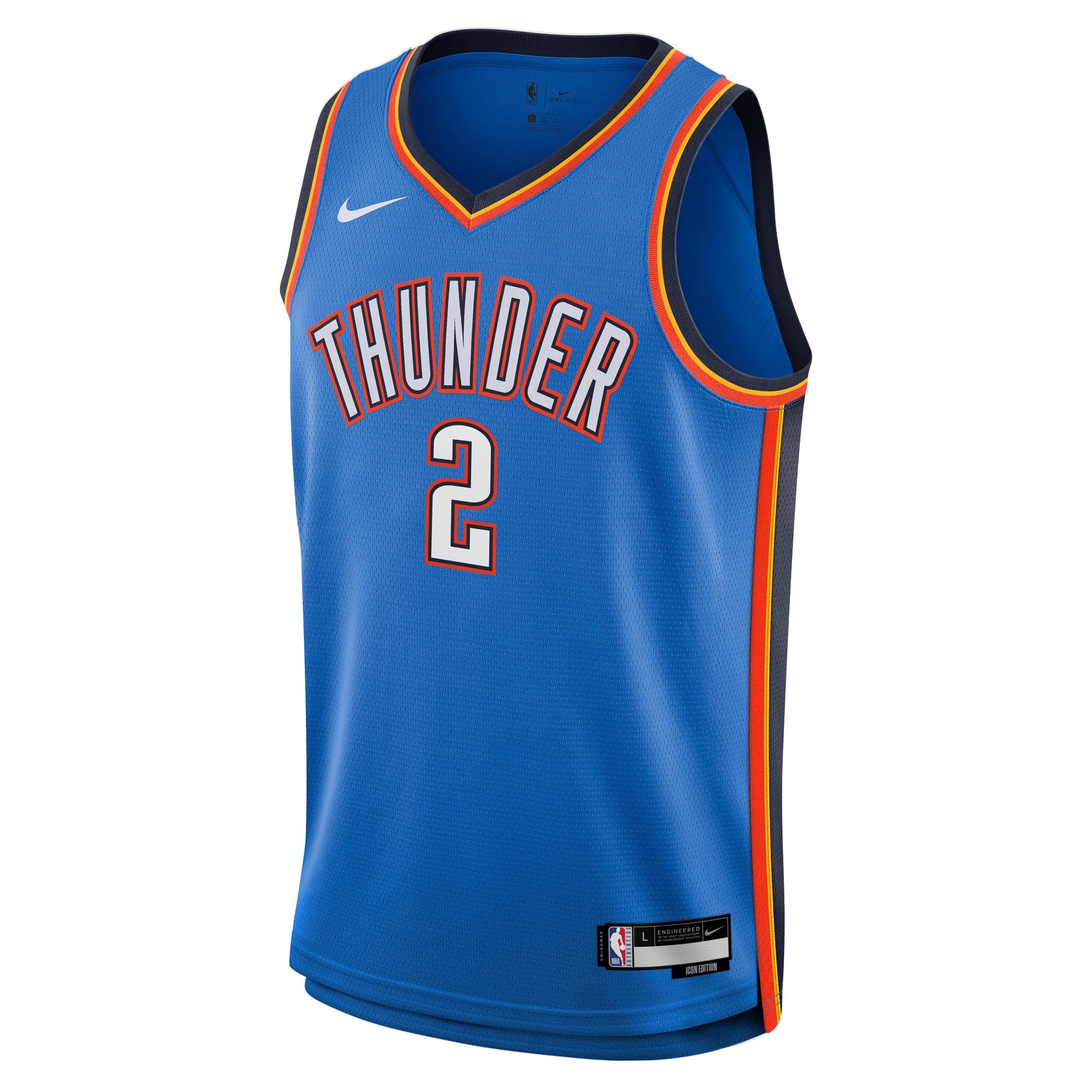 Shai Gilgeous-Alexander Oklahoma City Thunder Swingman Icon Jersey - Youth