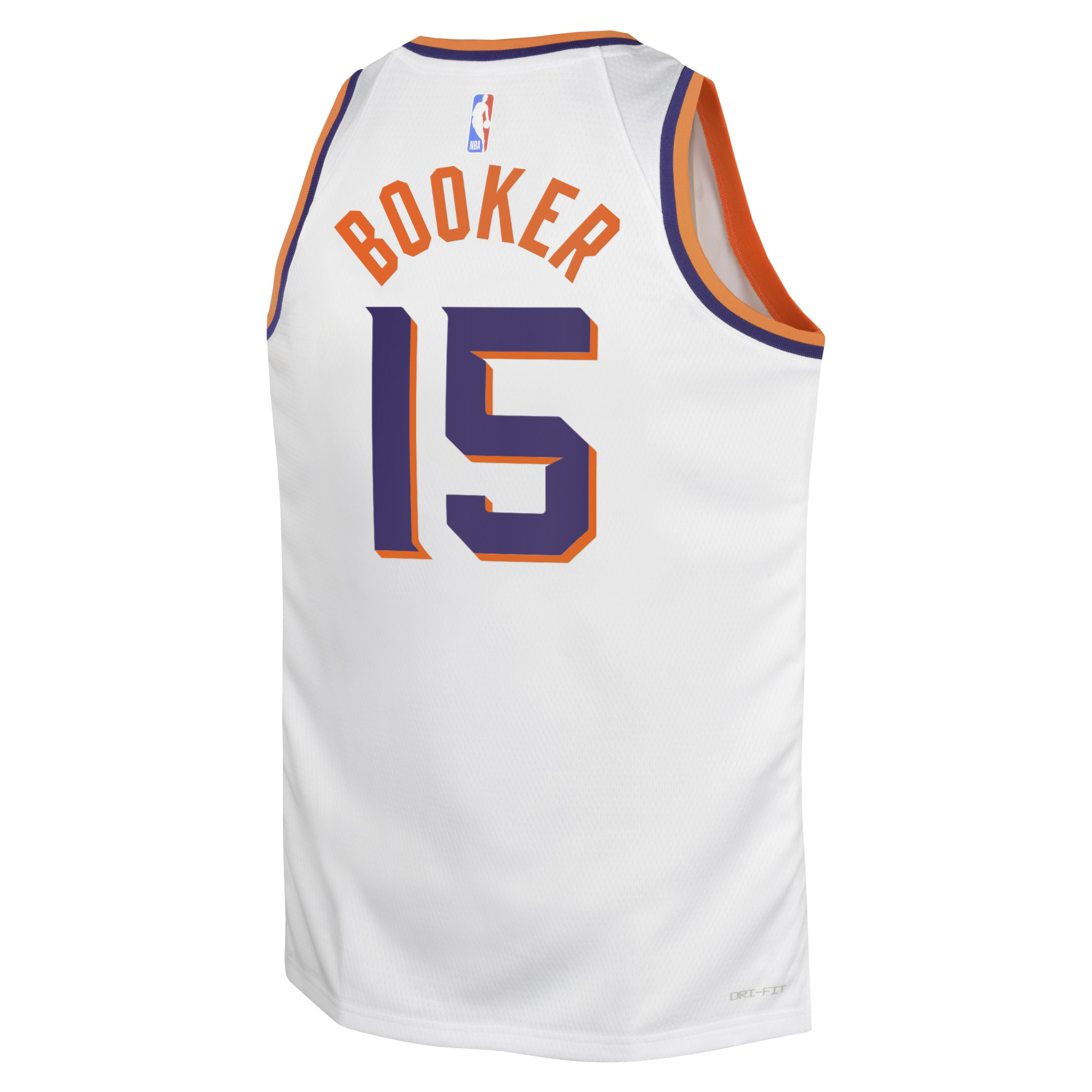 Devin Booker Phoenix Suns Association Edition Swingman Jersey - White - Youth