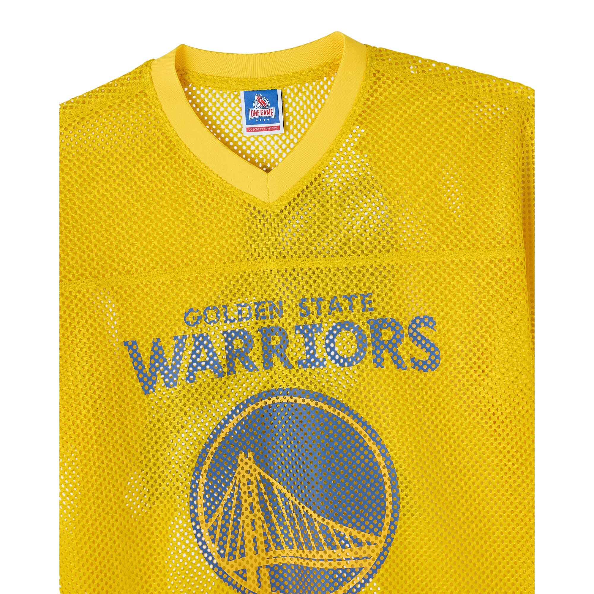 Golden State Warriors OVO Mesh Football Jersey - Mens
