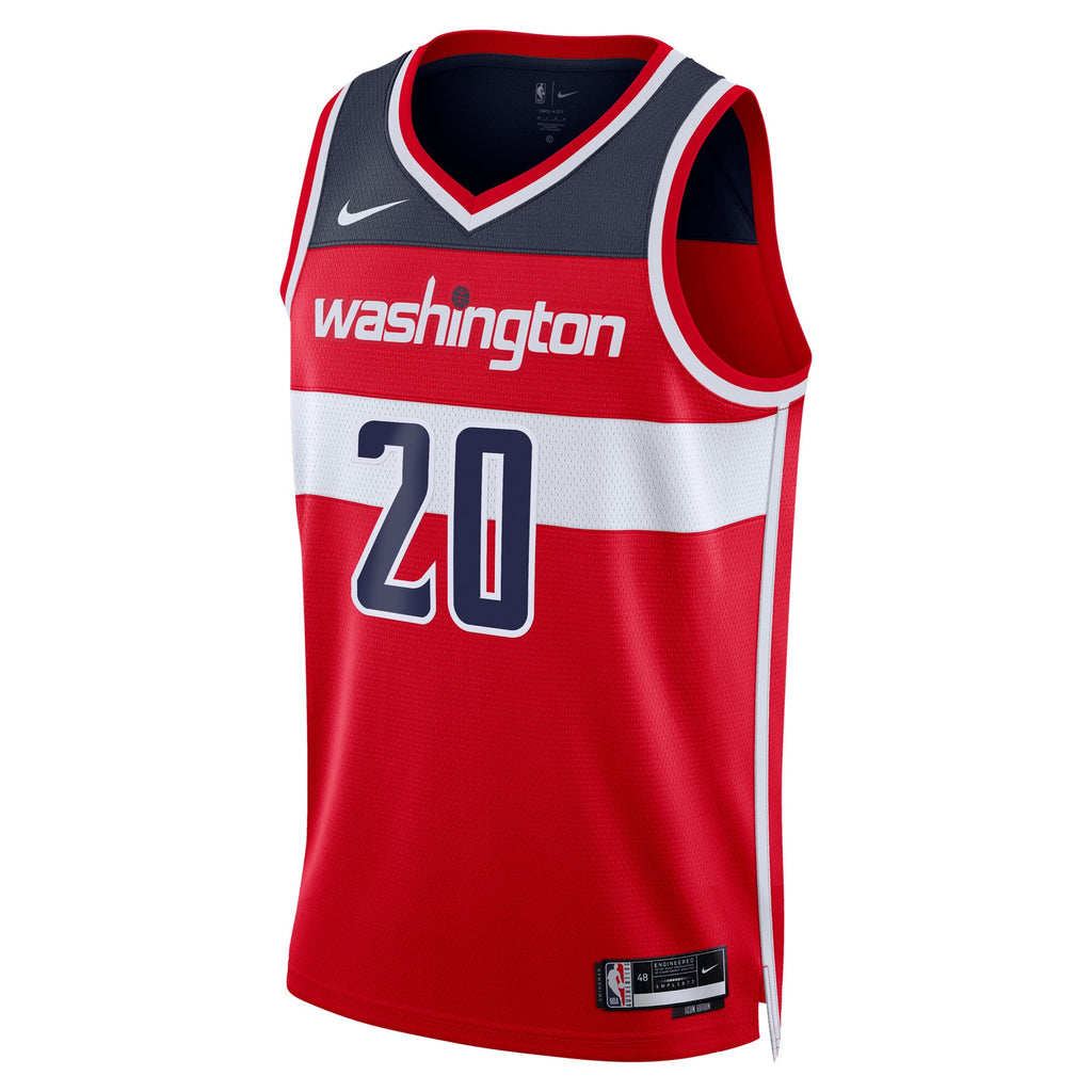 Alexandre Sarr Washington Wizards Swingman Icon Jersey - Red - Unisex