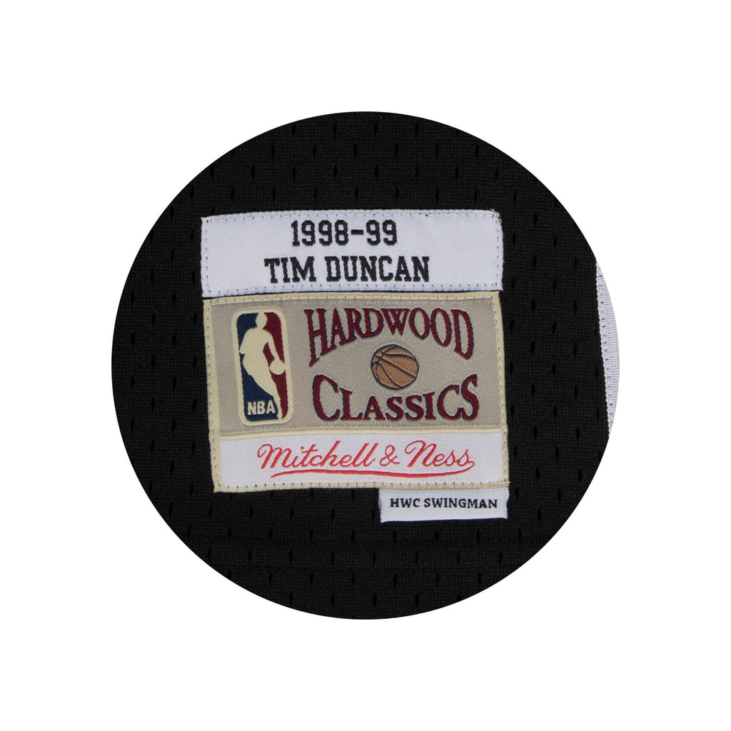 Tim Duncan San Antonio Spurs 1998-99 Swingman Road Jersey