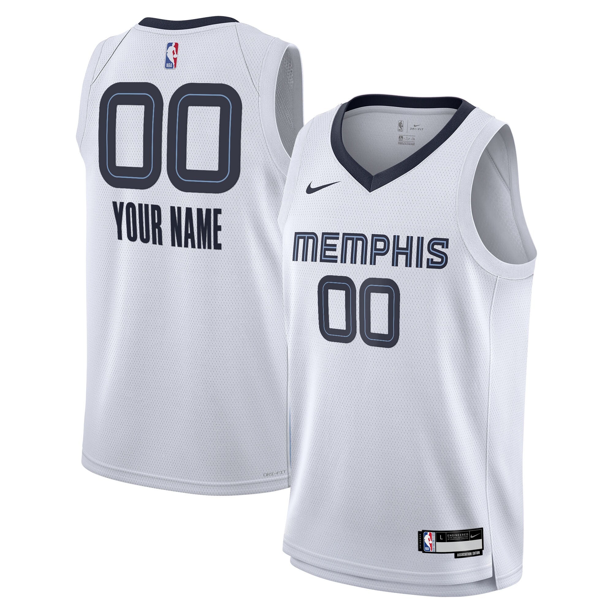Memphis Grizzlies Swingman Association Jersey - Youth