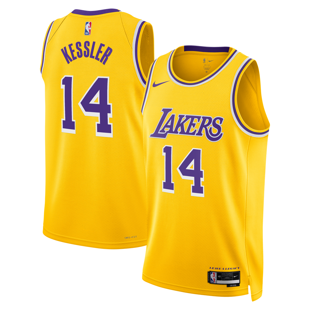 Walker Kessler Los Angeles Lakers Icon Edition Swingman Jersey - Gold - Unisex