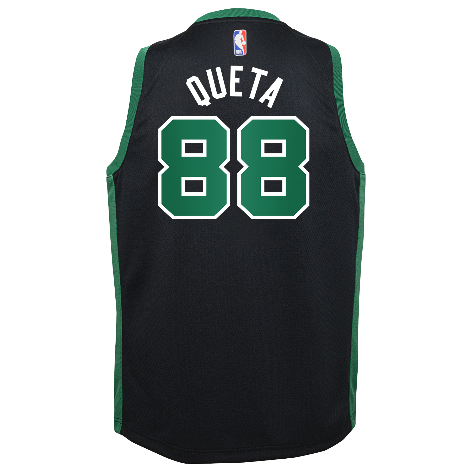 Neemias Queta Boston Celtics Statement Edition Swingman Jersey - Black - Youth