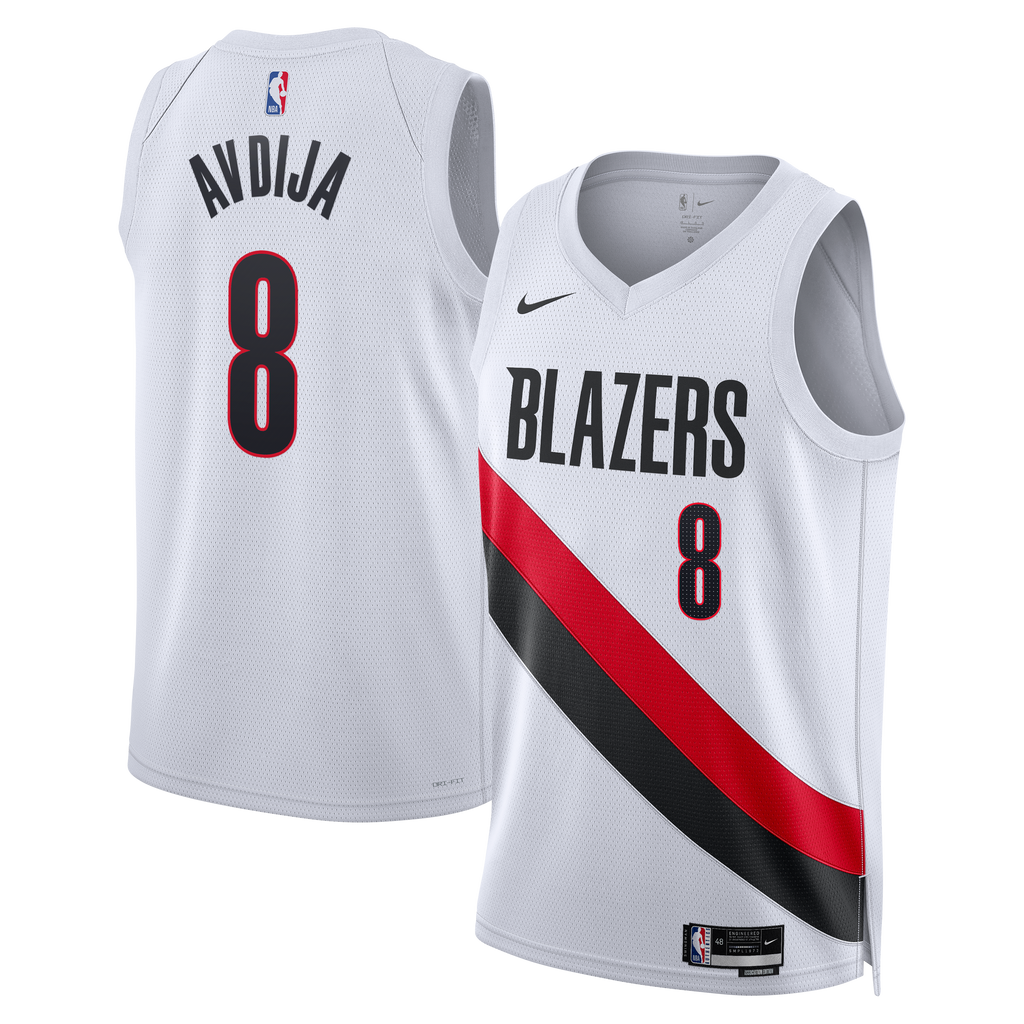Deni Avdija Portland Trail Blazers Association Edition Replica Swingman Jersey - White - Unisex