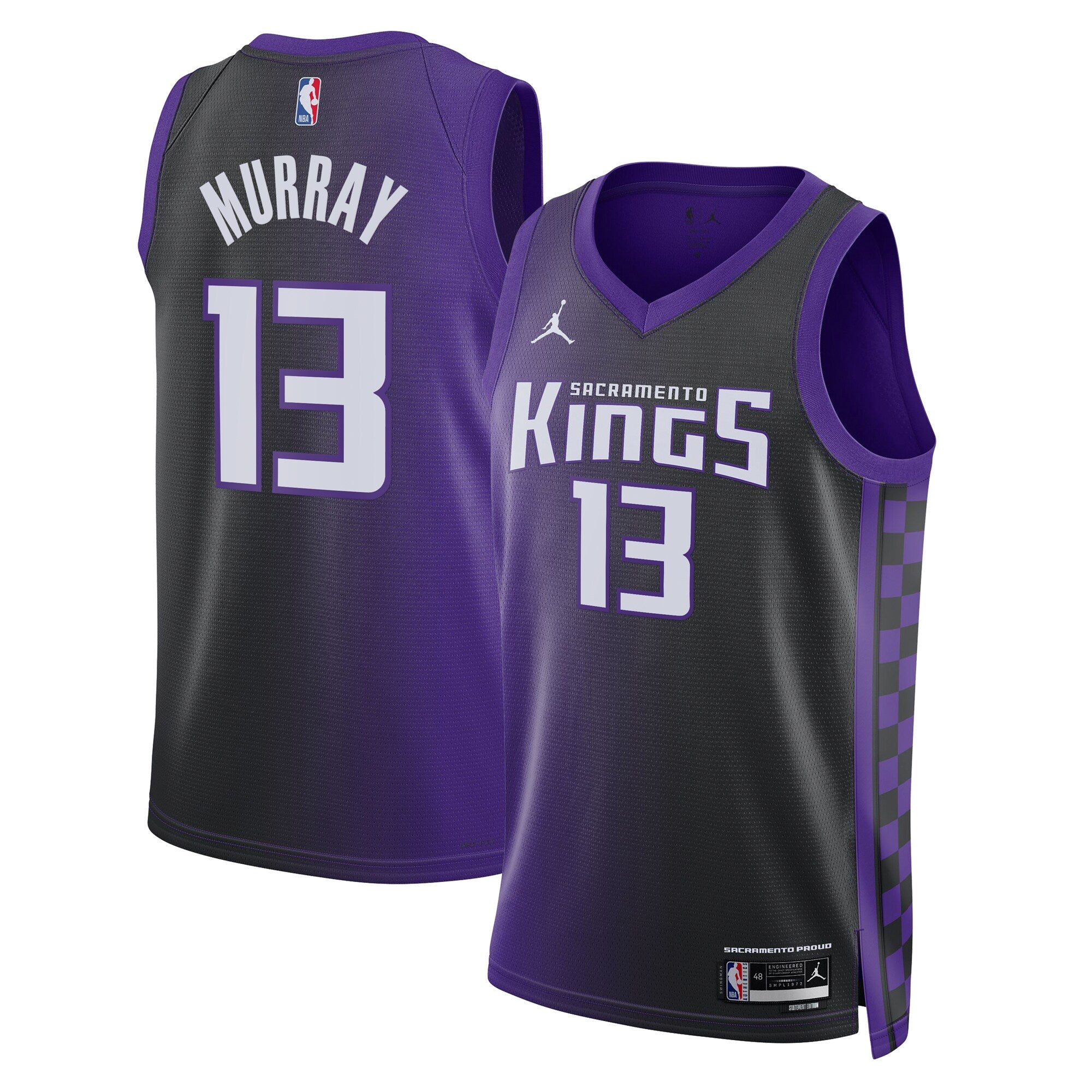 Keegan Murray Sacramento Kings Statement Edition Swingman Jersey - Purple - Unisex