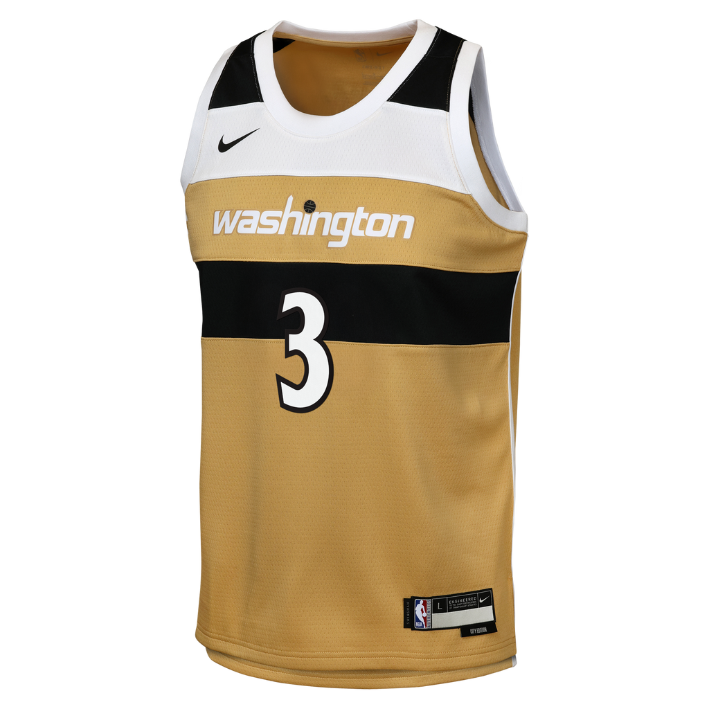 Trae Young Washington Wizards 2025/26 City Edition Swingman Jersey - Tan - Youth
