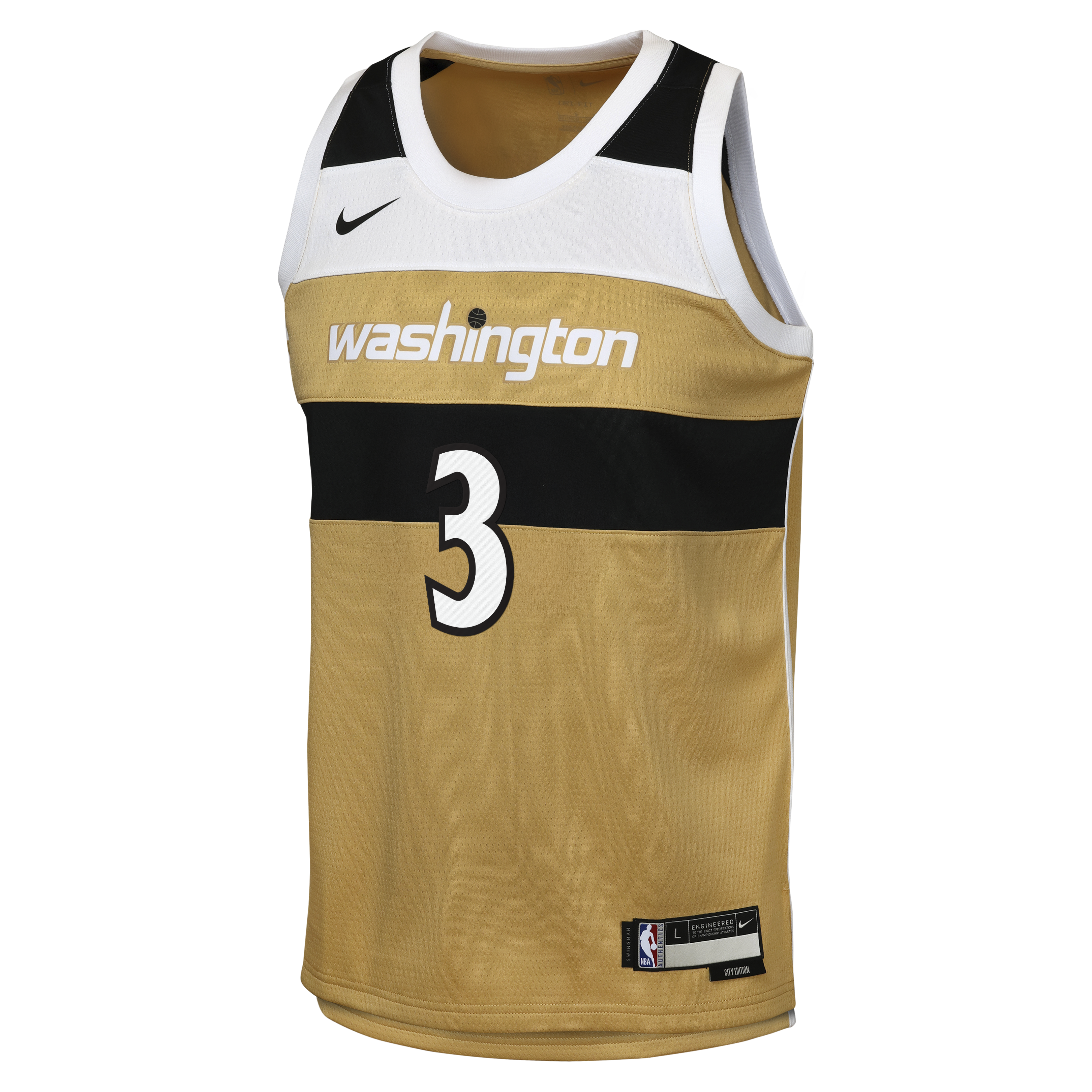 Trae Young Washington Wizards 2025/26 City Edition Swingman Jersey - Tan - Youth