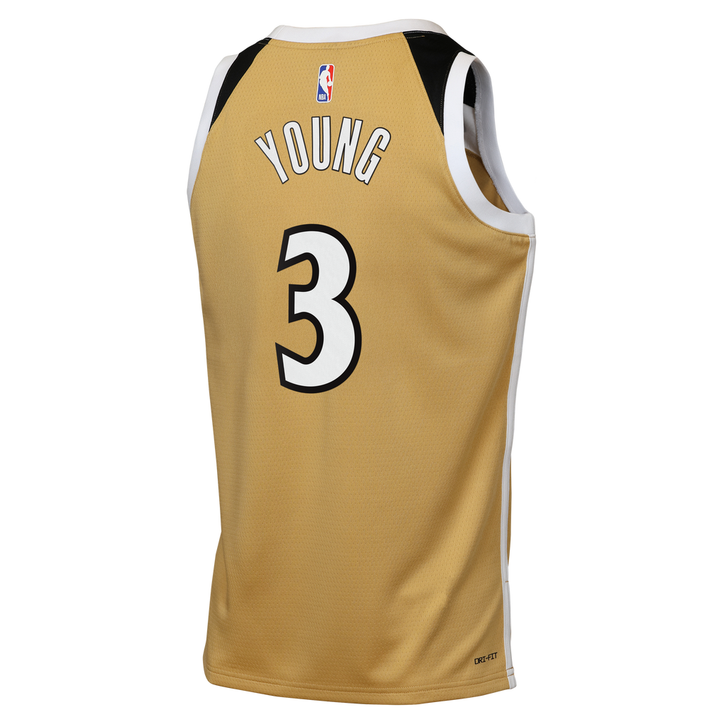 Trae Young Washington Wizards 2025/26 City Edition Swingman Jersey - Tan - Youth
