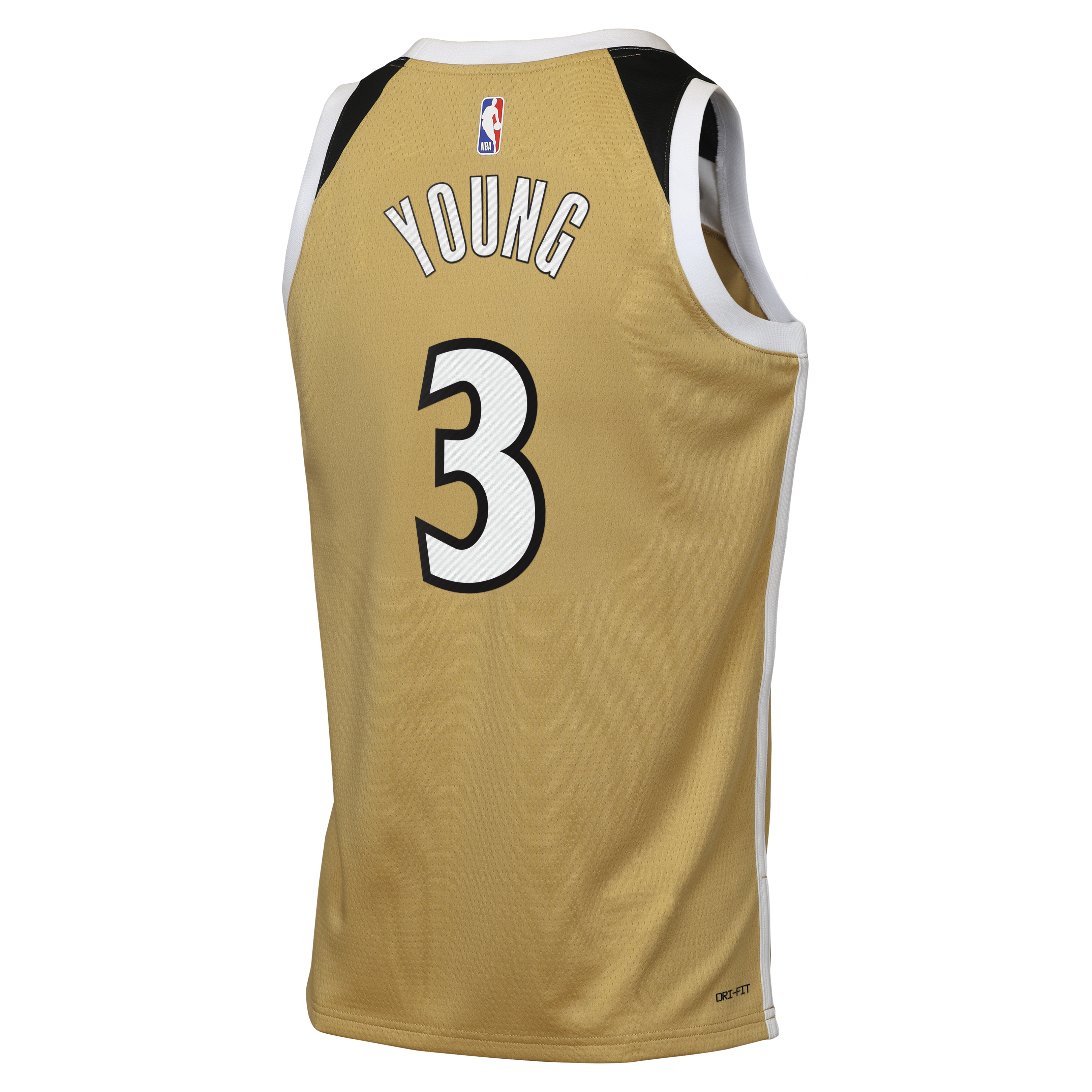 Trae Young Washington Wizards 2025/26 City Edition Swingman Jersey - Tan - Youth