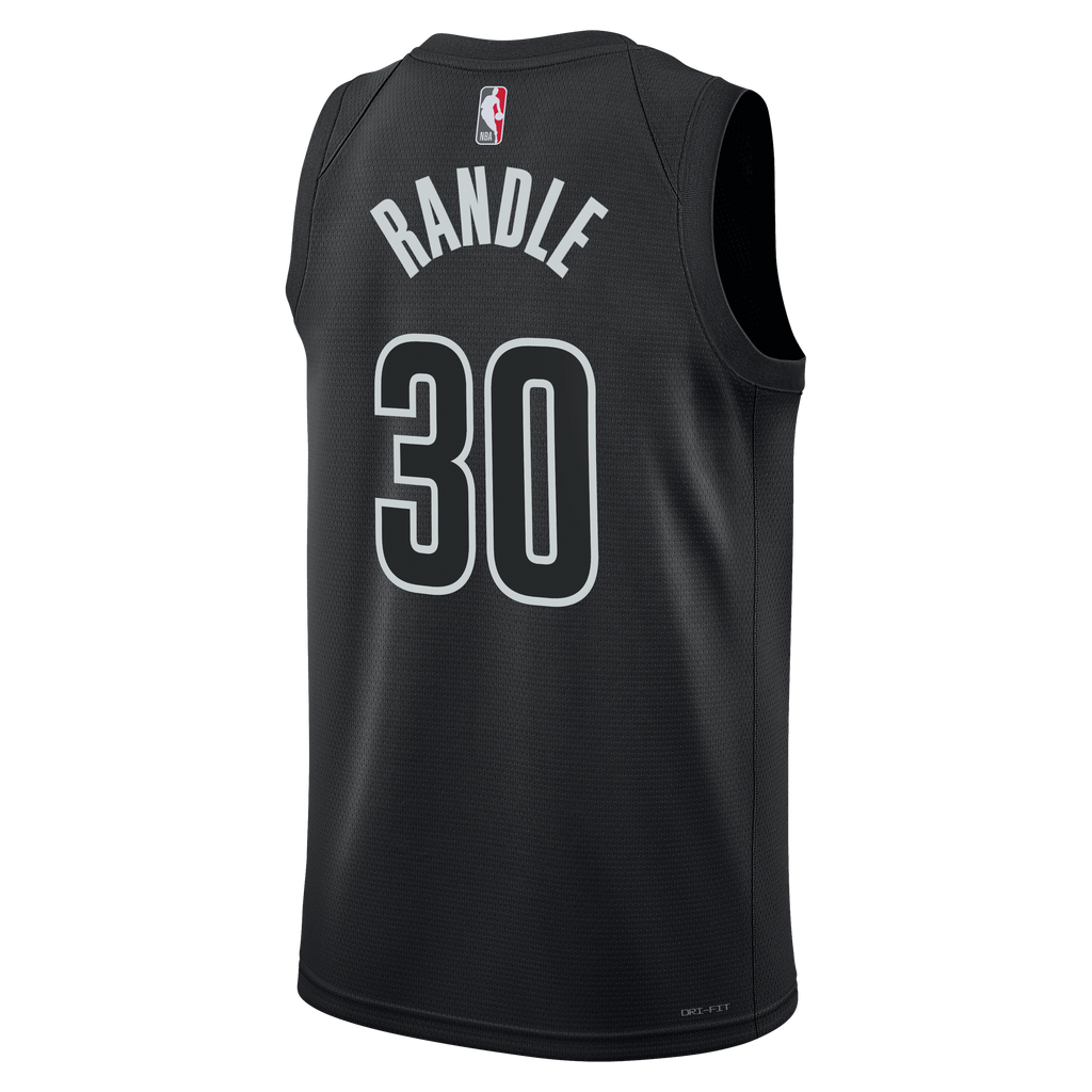 Julius Randle Brooklyn Nets Statement Edition Swingman Jersey - Black - Unisex