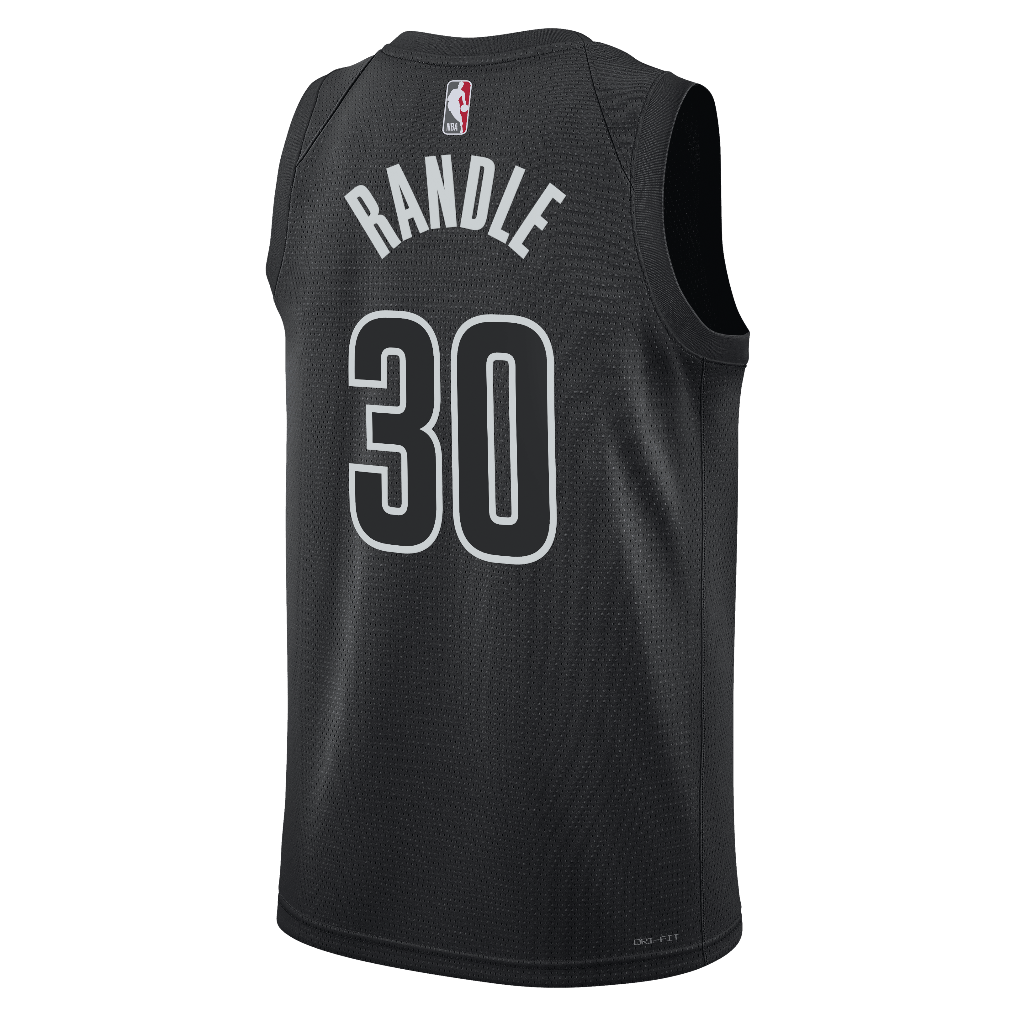 Julius Randle Brooklyn Nets Statement Edition Swingman Jersey - Black - Unisex
