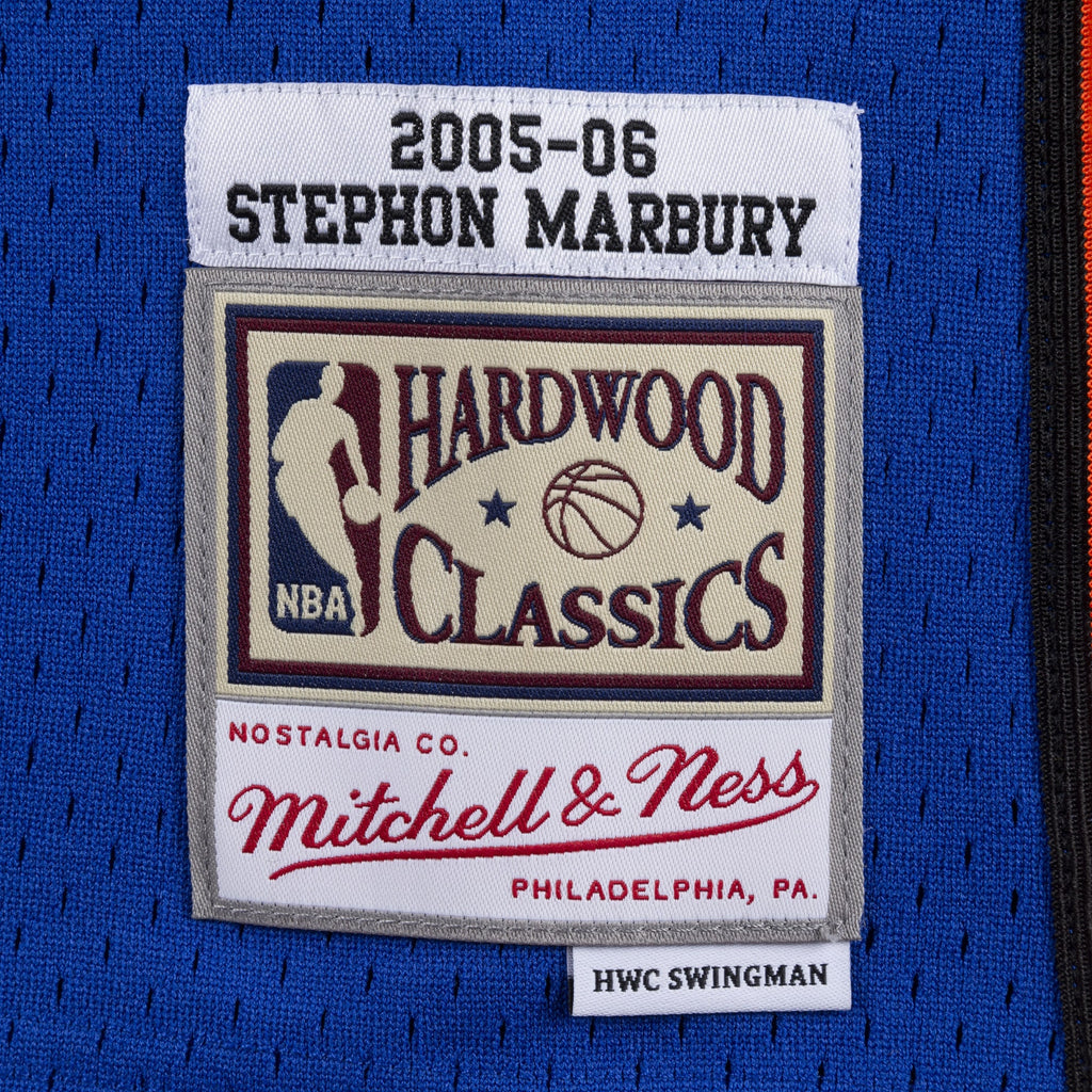 Stephon Marbury New York Knicks 2006 Authentic Swingman Jersey - Royal Blue