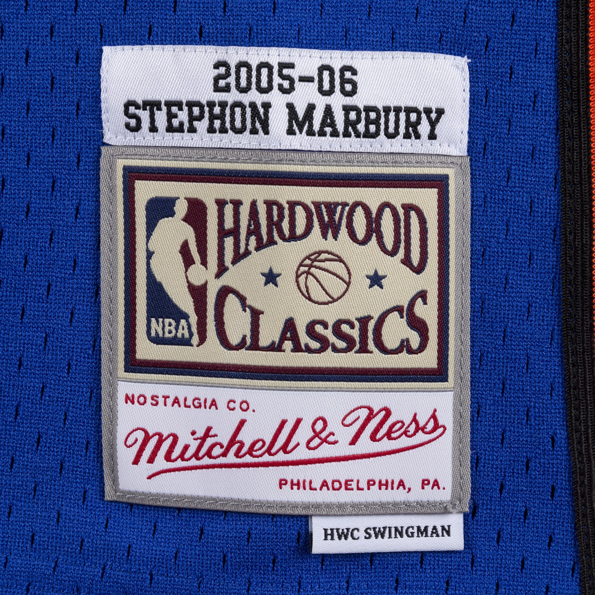 Stephon Marbury New York Knicks 2006 Authentic Swingman Jersey - Royal Blue