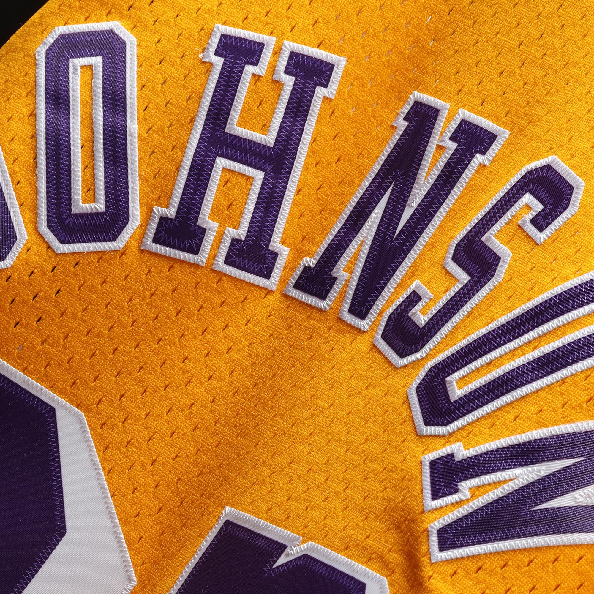 Magic Johnson Los Angeles Lakers 1984-85 Hardwood Classics Swingman Jersey - Mens
