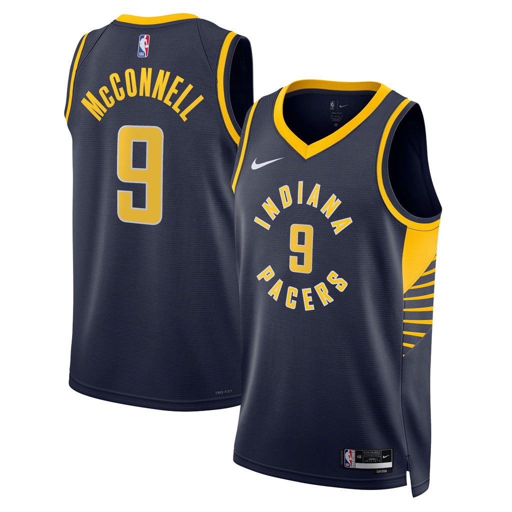 T.J. McConnell Indiana Pacers Icon Edition Swingman Jersey - Navy - Unisex