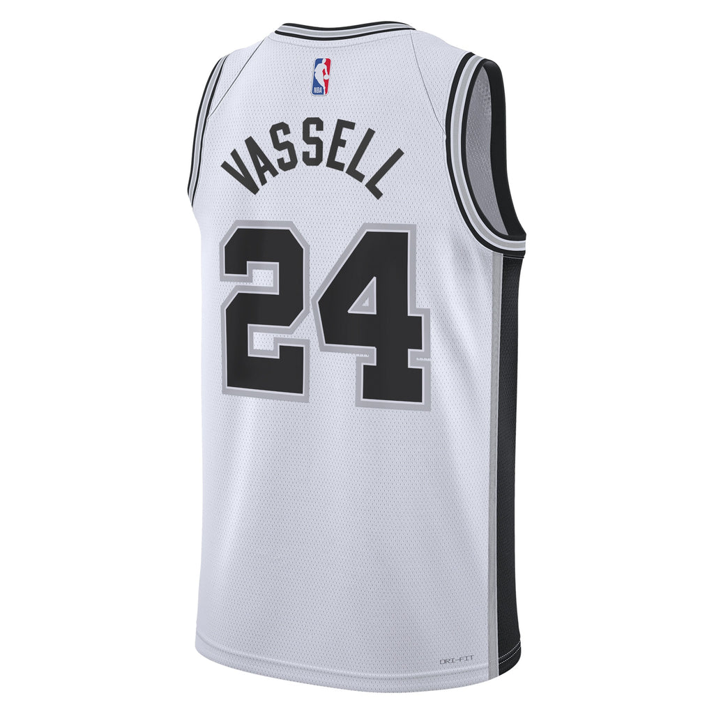 Devin Vassell San Antonio Spurs Association Edition Swingman Jersey - White - Unisex