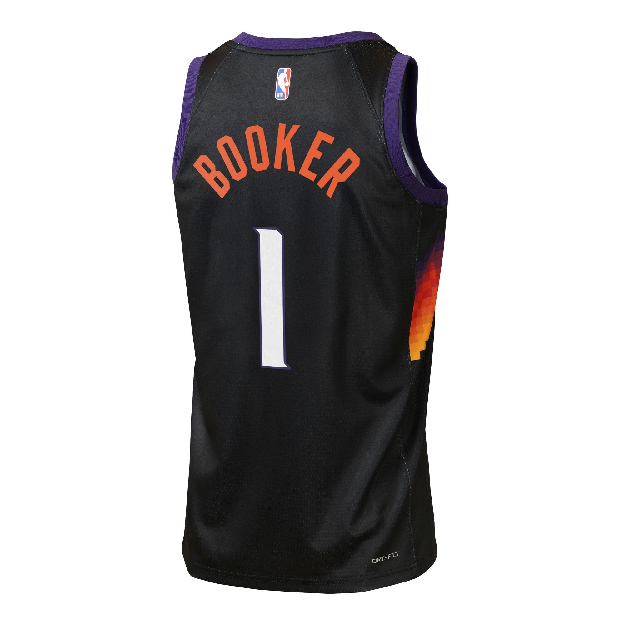 Devin Booker Phoenix Suns 2025/26 City Edition Swingman Jersey - Black - Youth